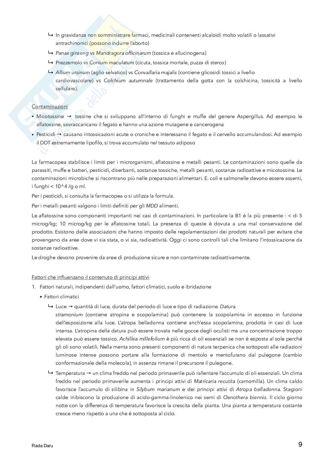 Farmacognosia Pag. 11