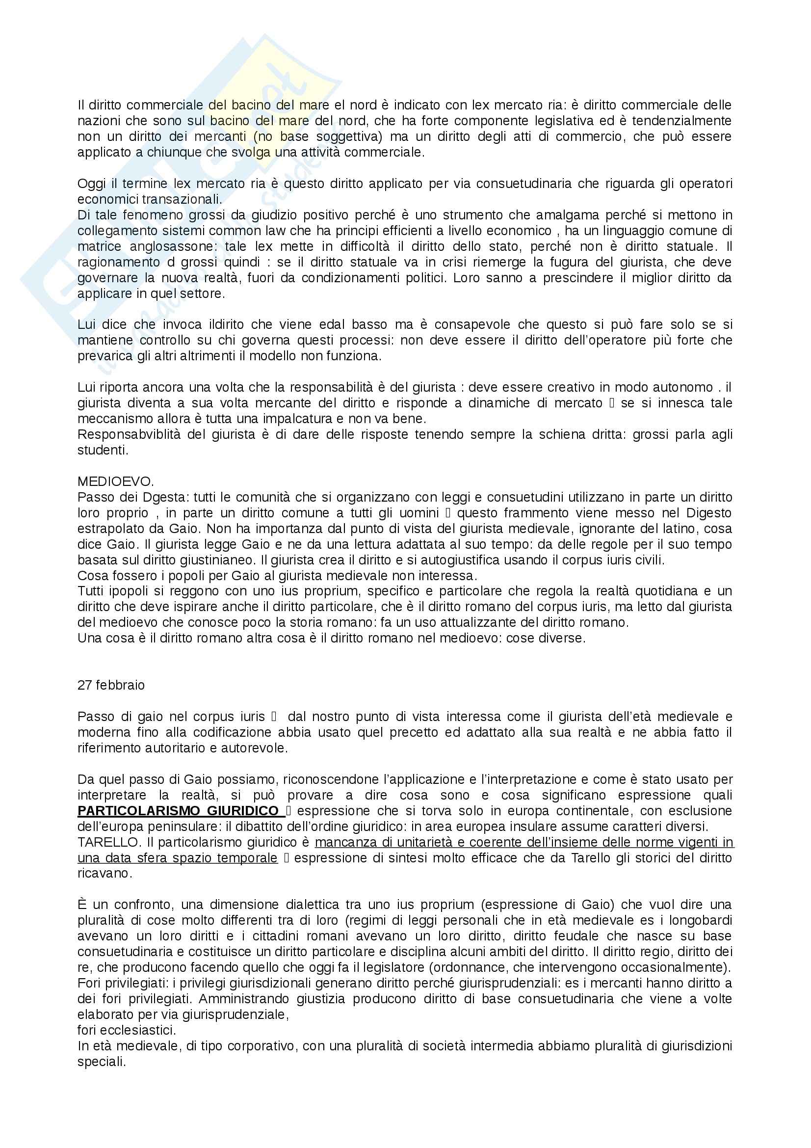 Storia delle costituzioni e delle codificazioni moderne Pag. 6