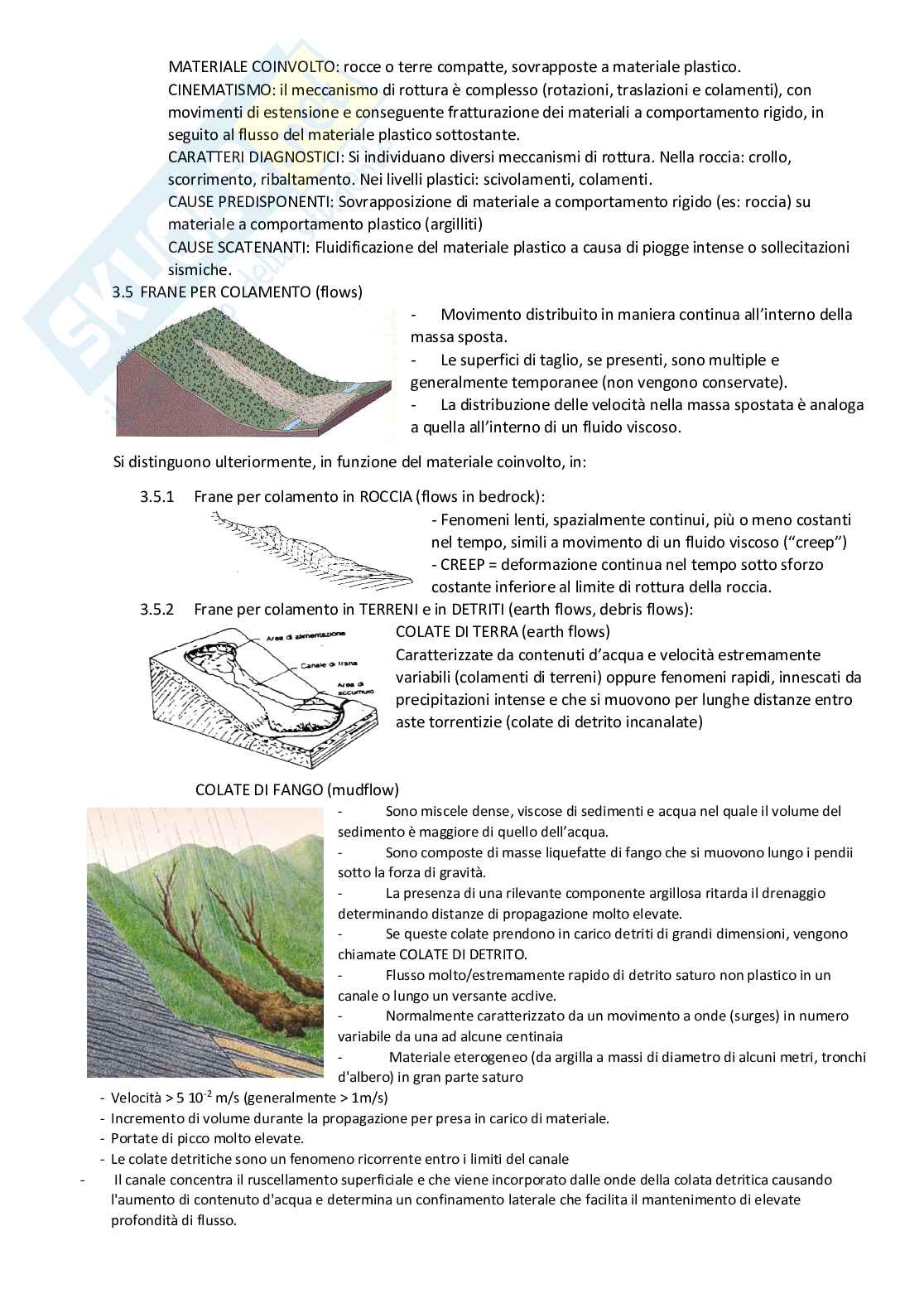 Appunti parte Geomorfologia (di Geologia applicata) Pag. 26