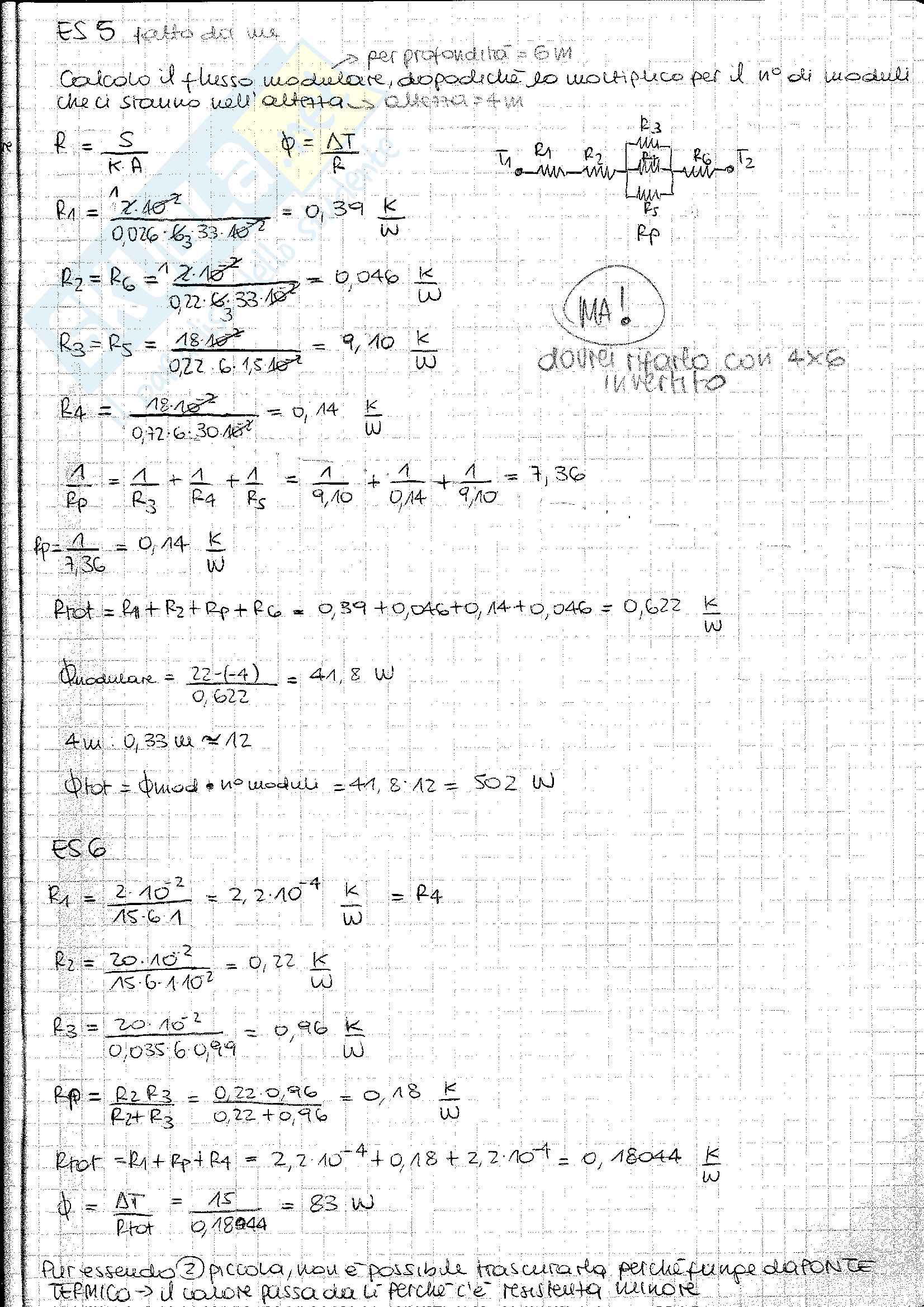 Fisica tecnica Esercizi svolti Pag. 21