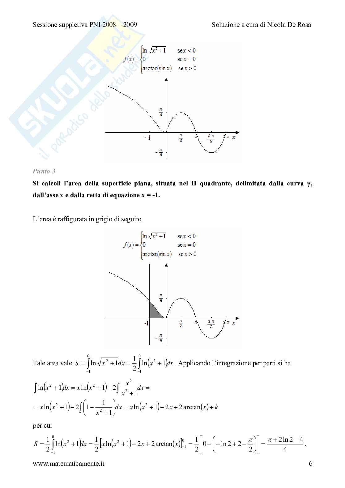 2009 - liceo scientifico pni e sperimentazioni varie prova suppletiva Pag. 6