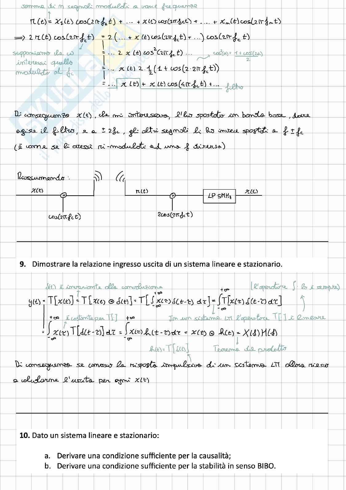 Esercitazioni sui segnali Pag. 6
