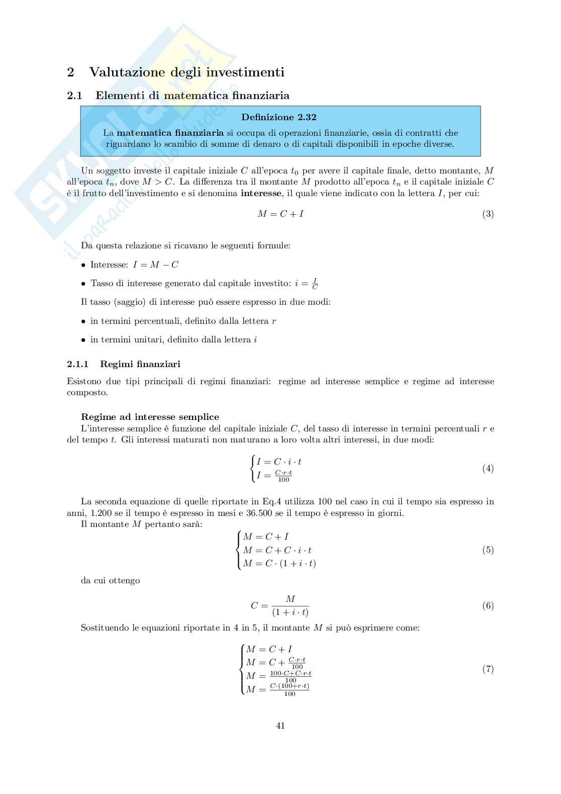 Appunti di economia dell'impresa Pag. 41