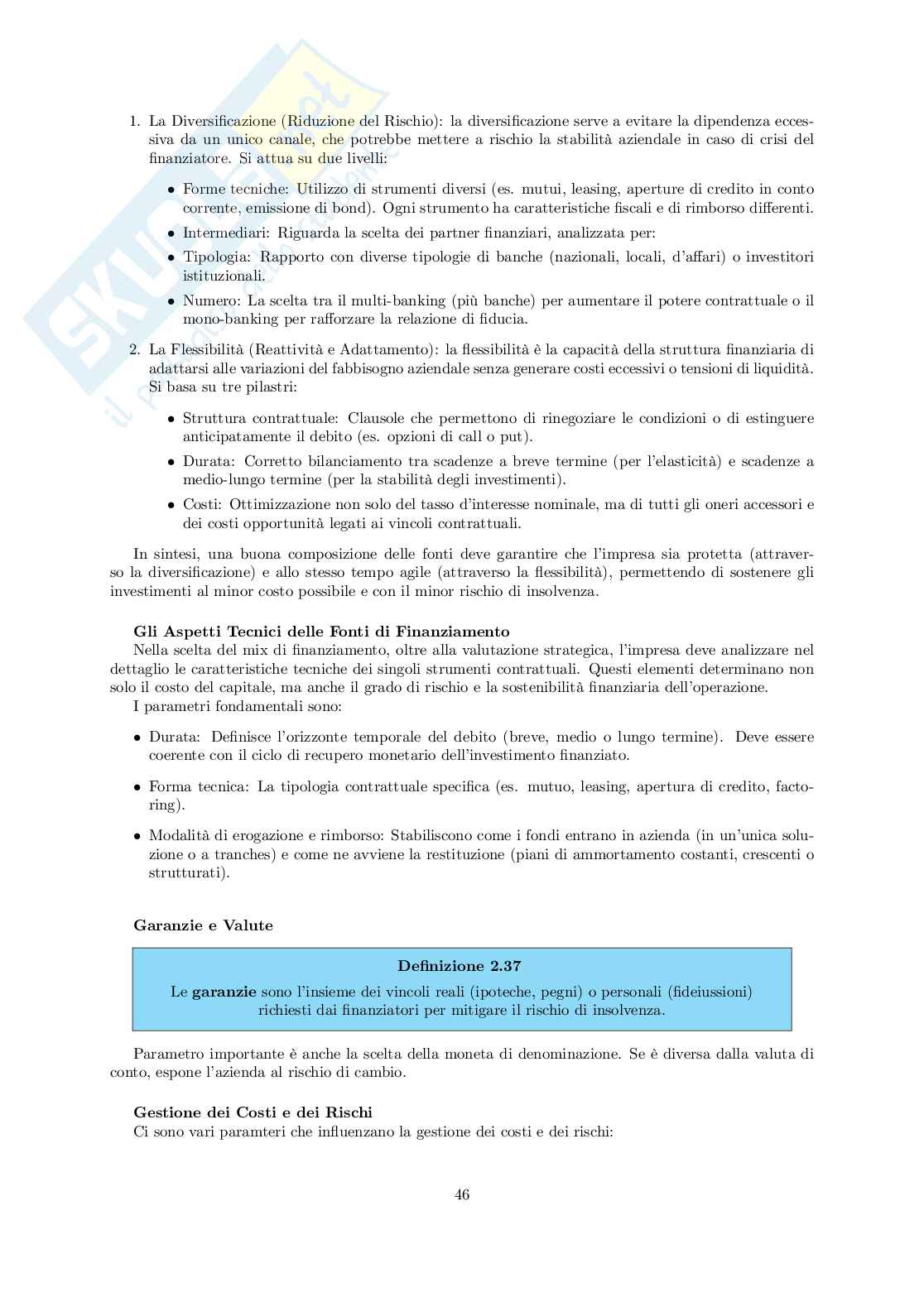 Appunti di economia dell'impresa Pag. 46