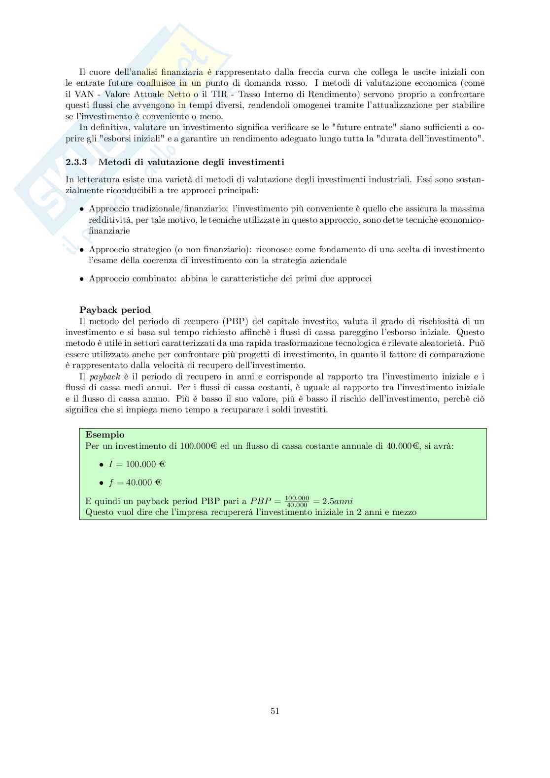 Appunti di economia dell'impresa Pag. 51