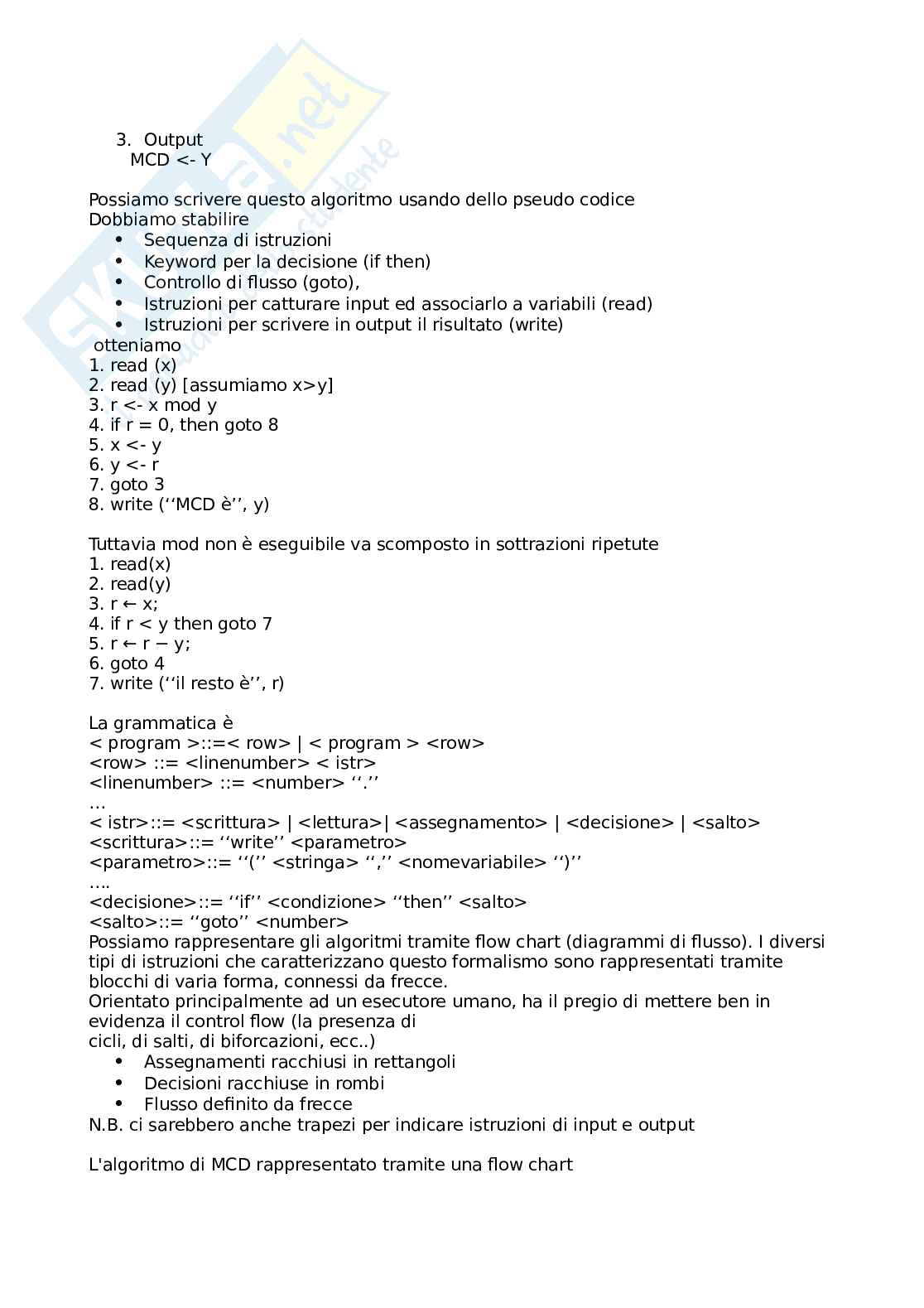Algoritmi Pag. 2