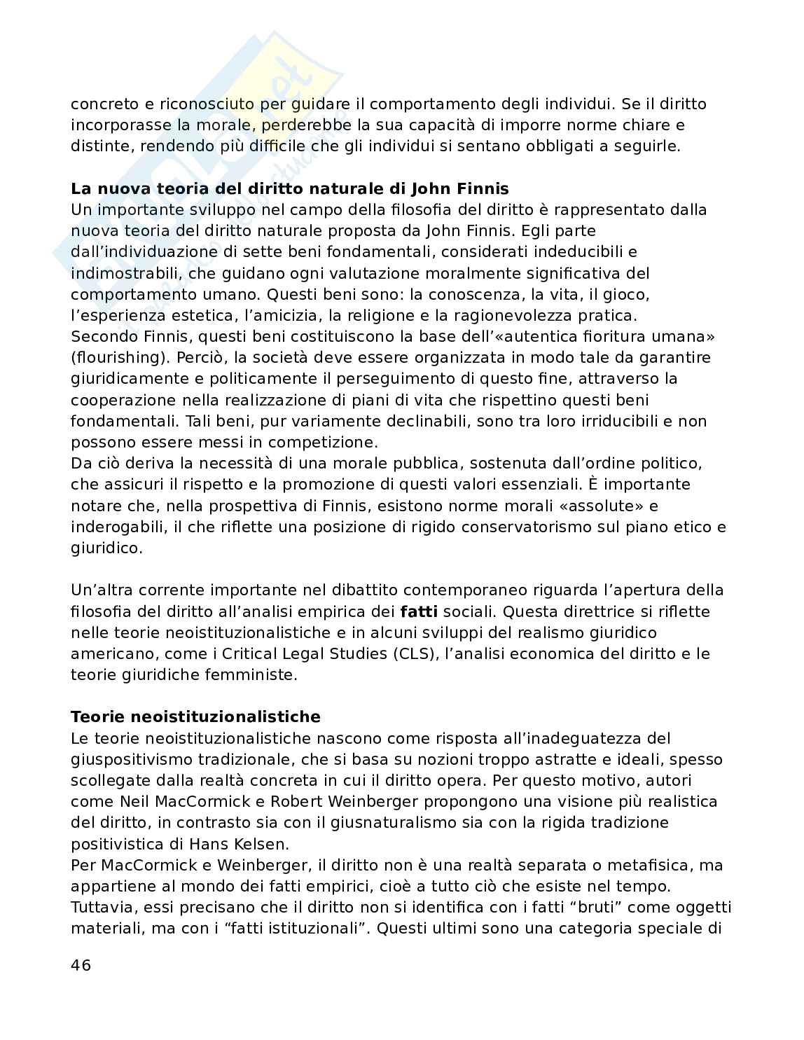 Filosofia del diritto Pag. 46