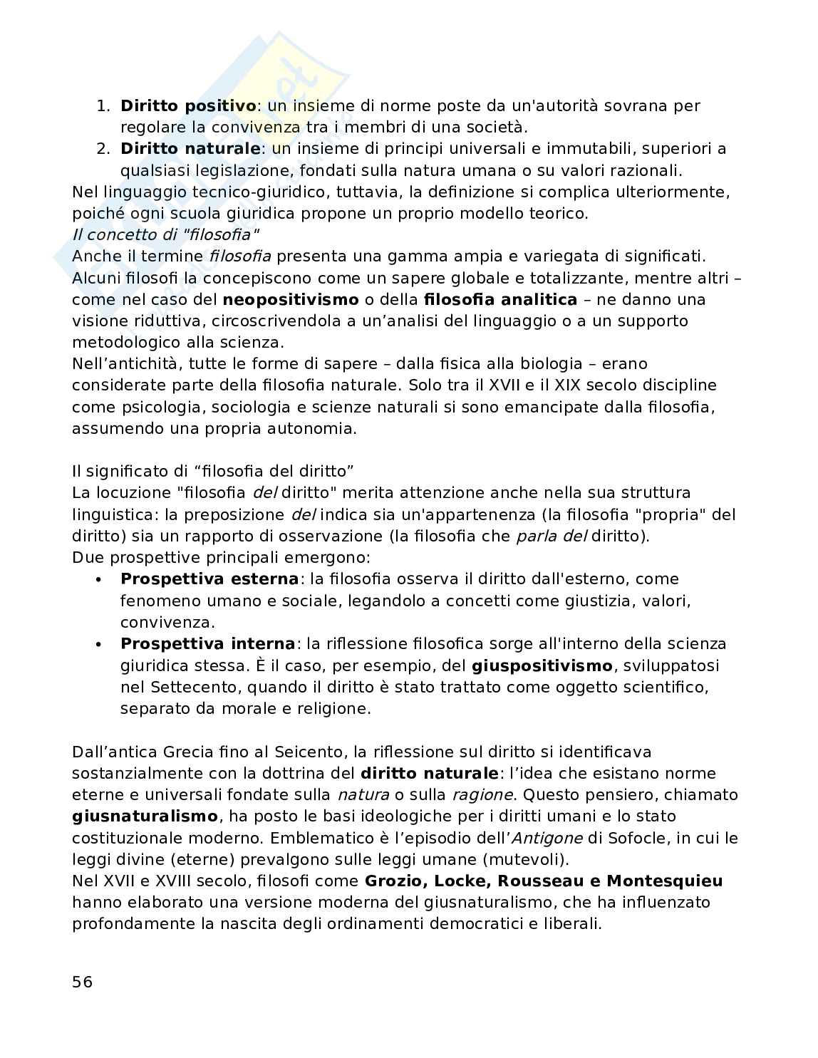 Filosofia del diritto Pag. 56