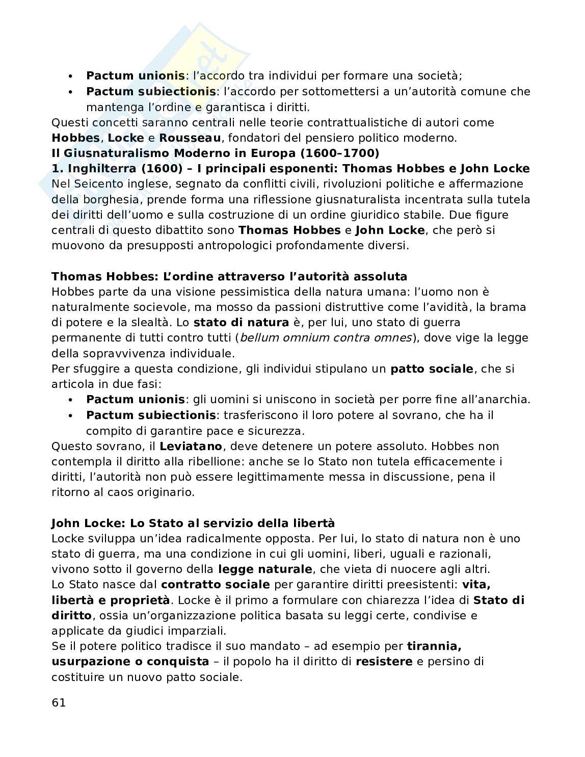 Filosofia del diritto Pag. 61