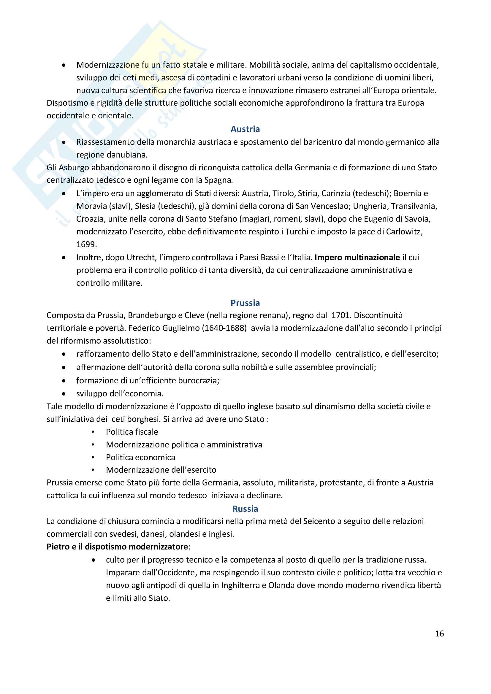 Storia delle relazioni internazioali Pag. 16