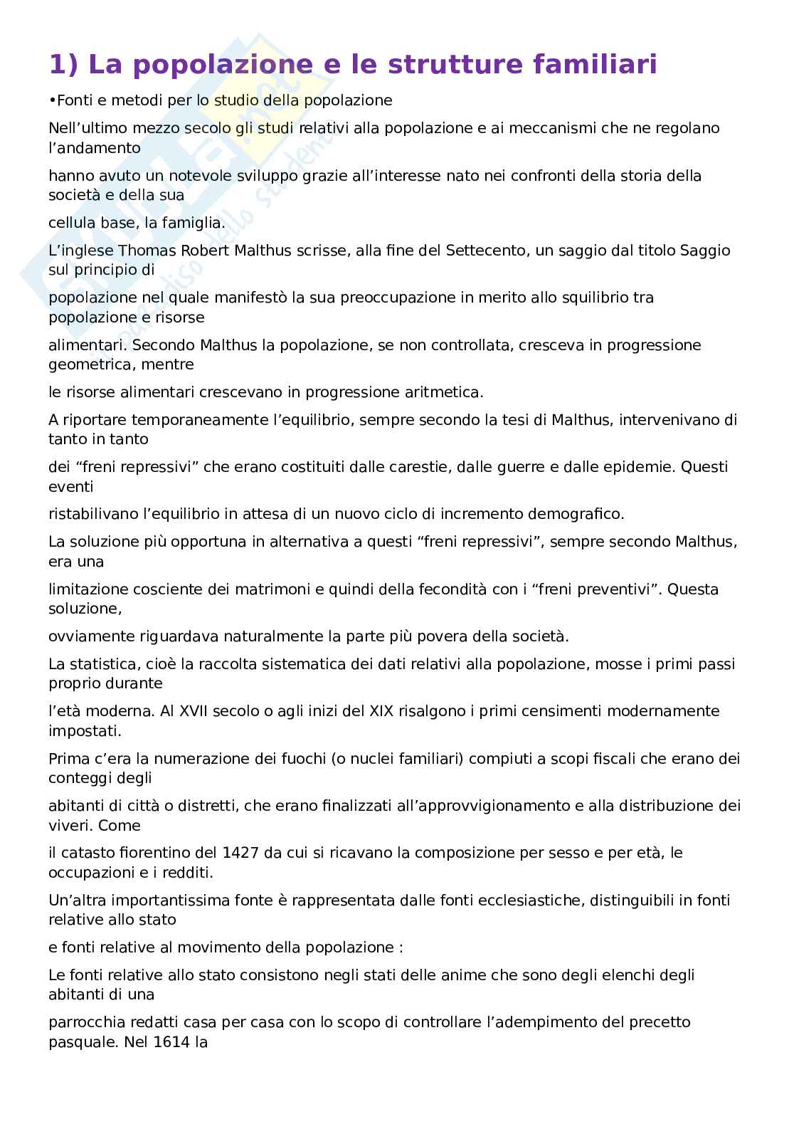 Riassunto esame Storia moderna, Prof. Broggio Paolo, libro consigliato Storia moderna , Capra Pag. 1