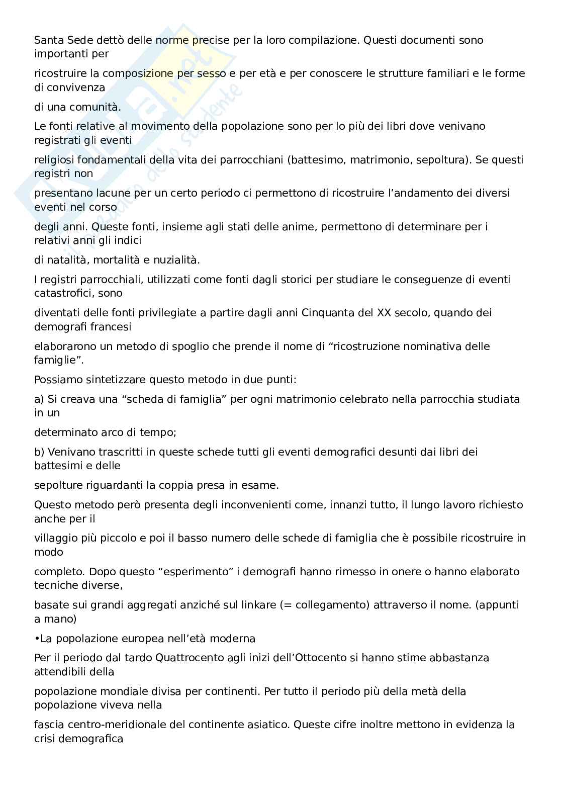 Riassunto esame Storia moderna, Prof. Broggio Paolo, libro consigliato Storia moderna , Capra Pag. 2