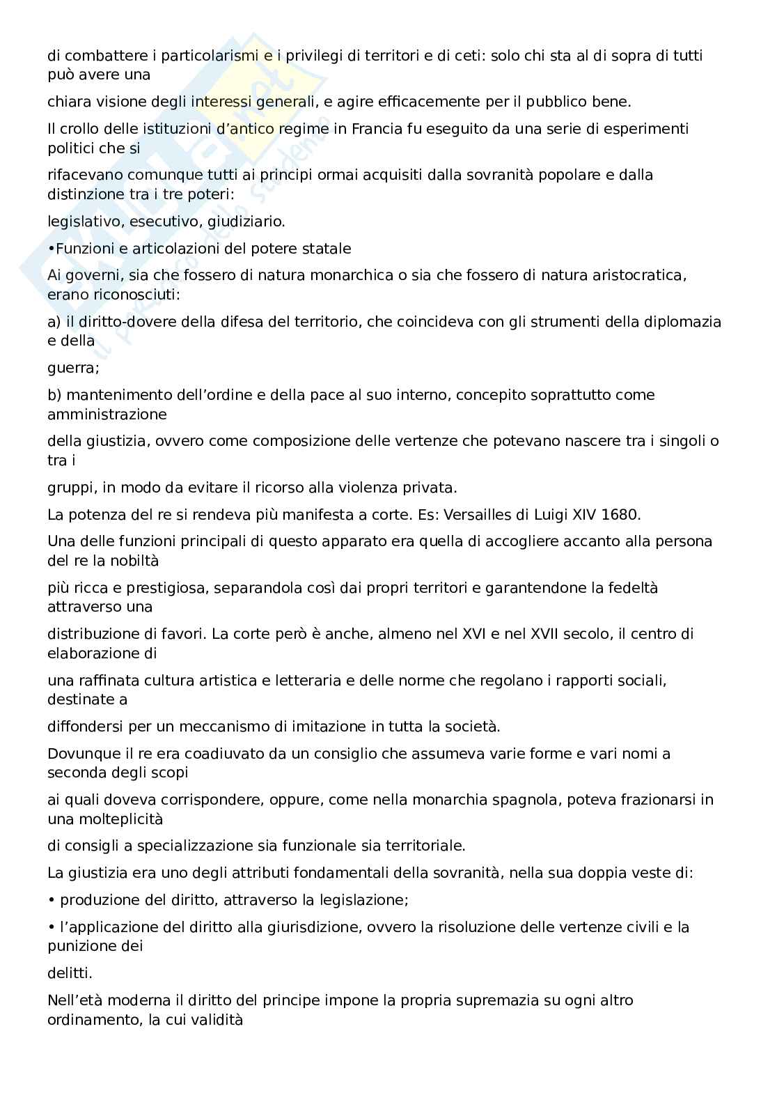 Riassunto esame Storia moderna, Prof. Broggio Paolo, libro consigliato Storia moderna , Capra Pag. 26