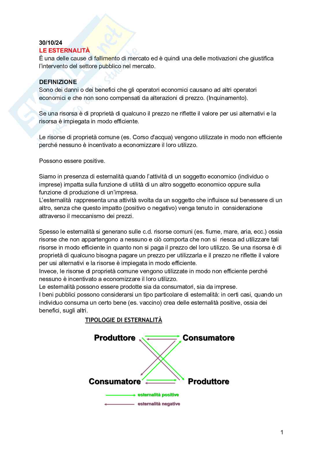 Scienze della finanza - parte 2 Pag. 1