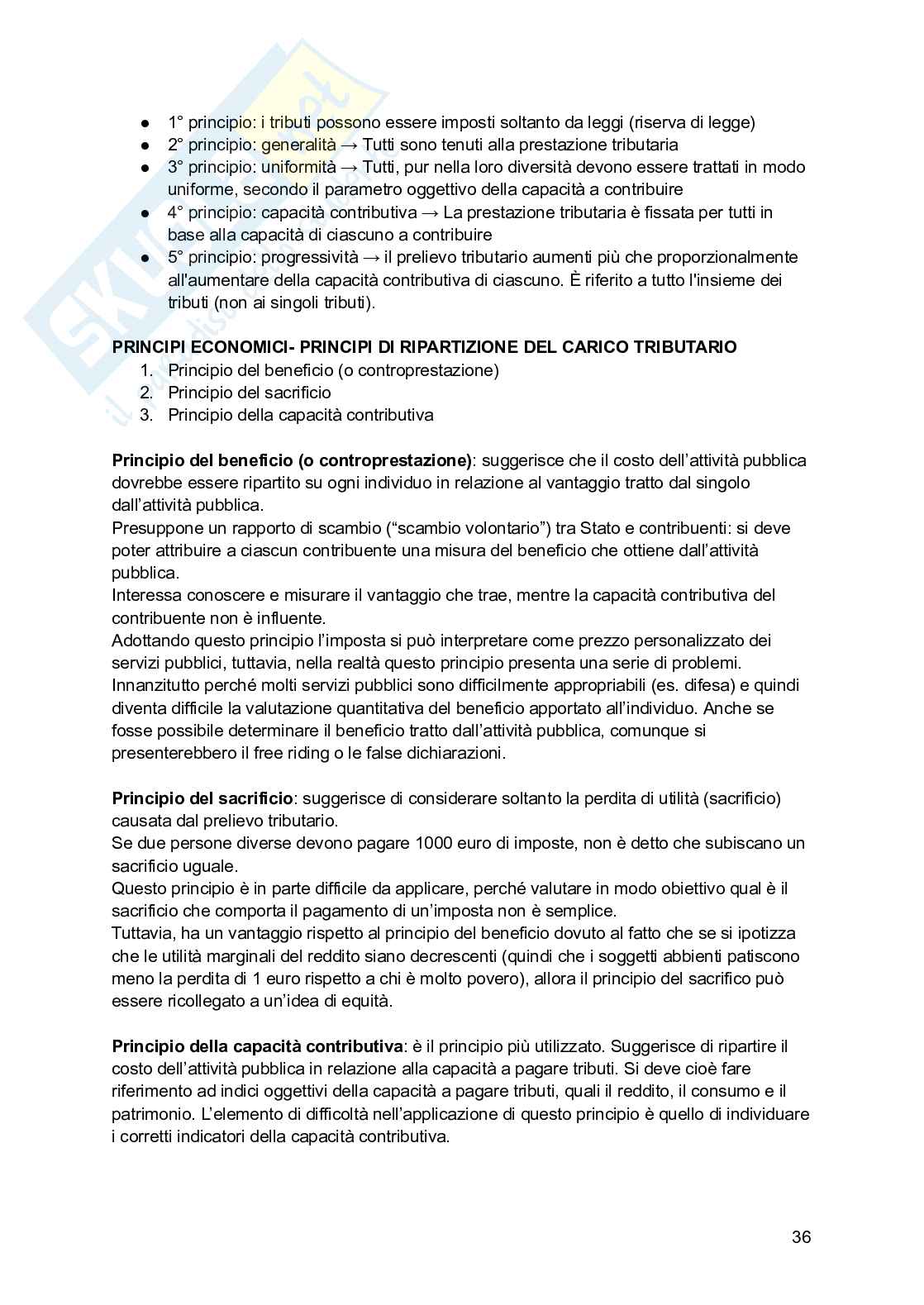 Scienze della finanza - parte 2 Pag. 36