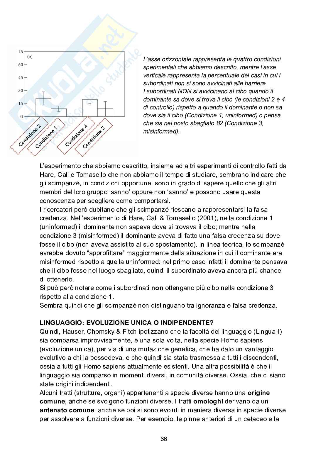Modulo 1 - Filosofia della mente, logica e lingue naturali Pag. 66
