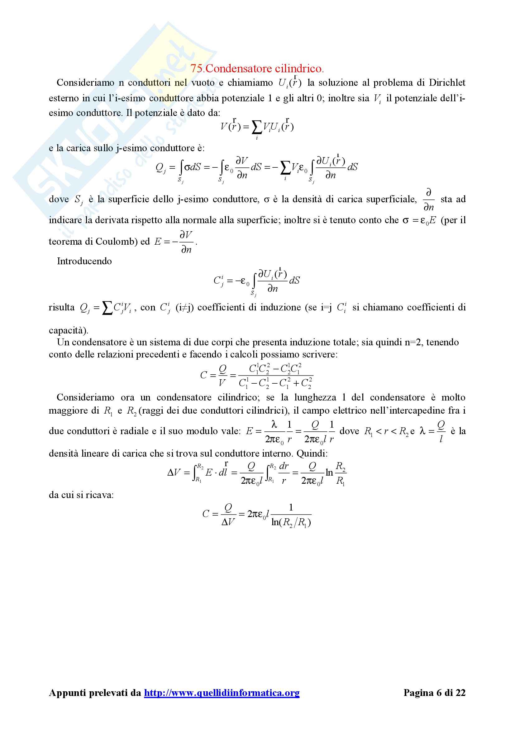 Fisica II - appunti del corso - capitolo 5 Pag. 6