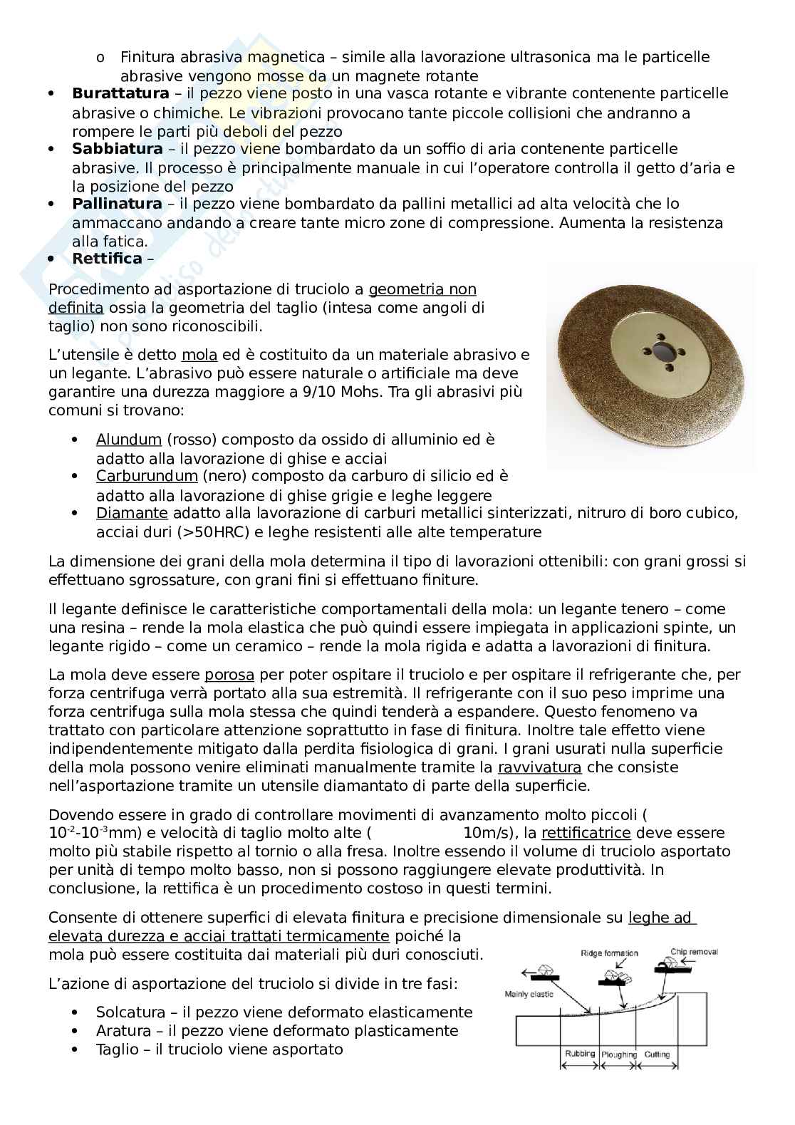 Tecnologia meccanica Pag. 61