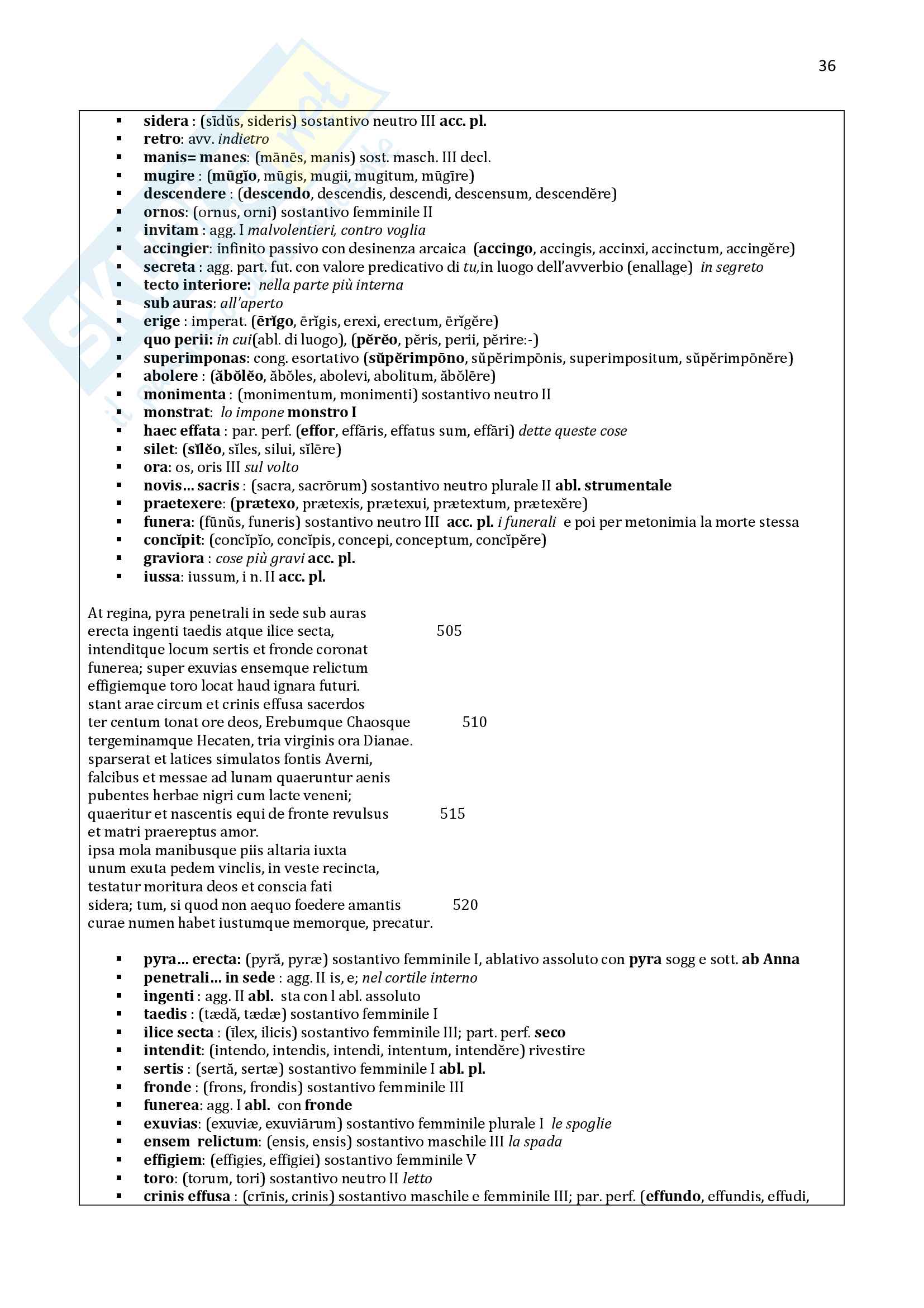 Eneide Libro 4 Traduzione E Analisi