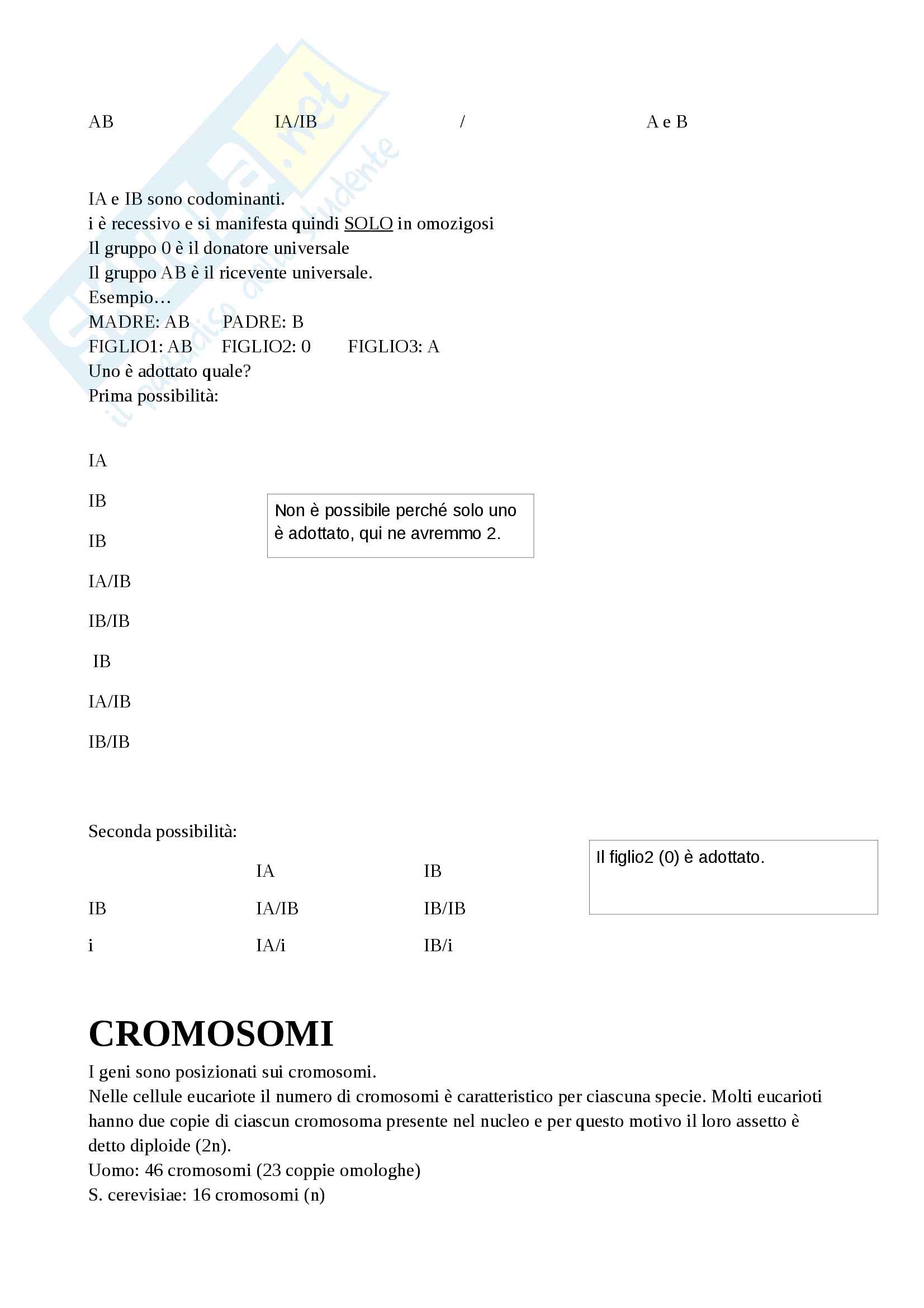 Appunti genetica generale Pag. 11