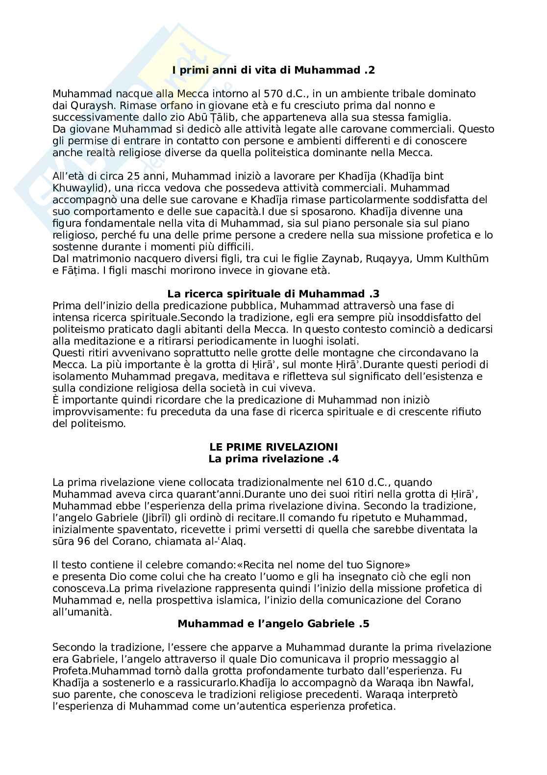 Prima prova intercorso Islam per mediatori  Pag. 11