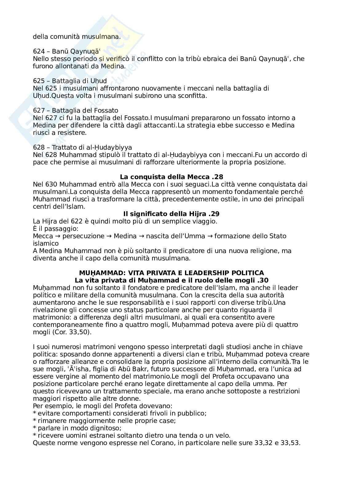 Prima prova intercorso Islam per mediatori  Pag. 16
