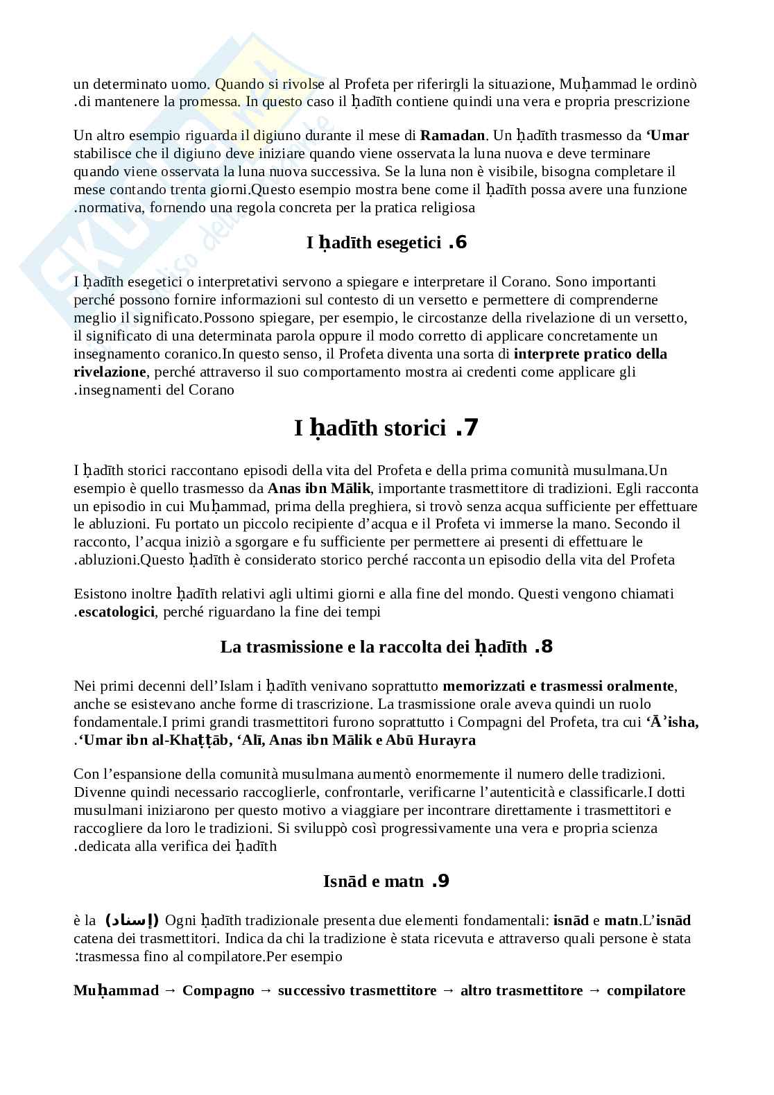 Prima prova intercorso Islam per mediatori  Pag. 41