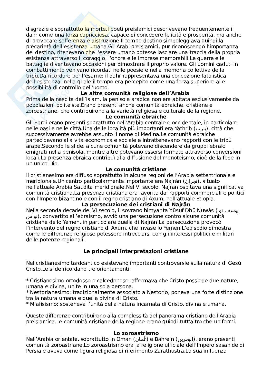 Prima prova intercorso Islam per mediatori  Pag. 6