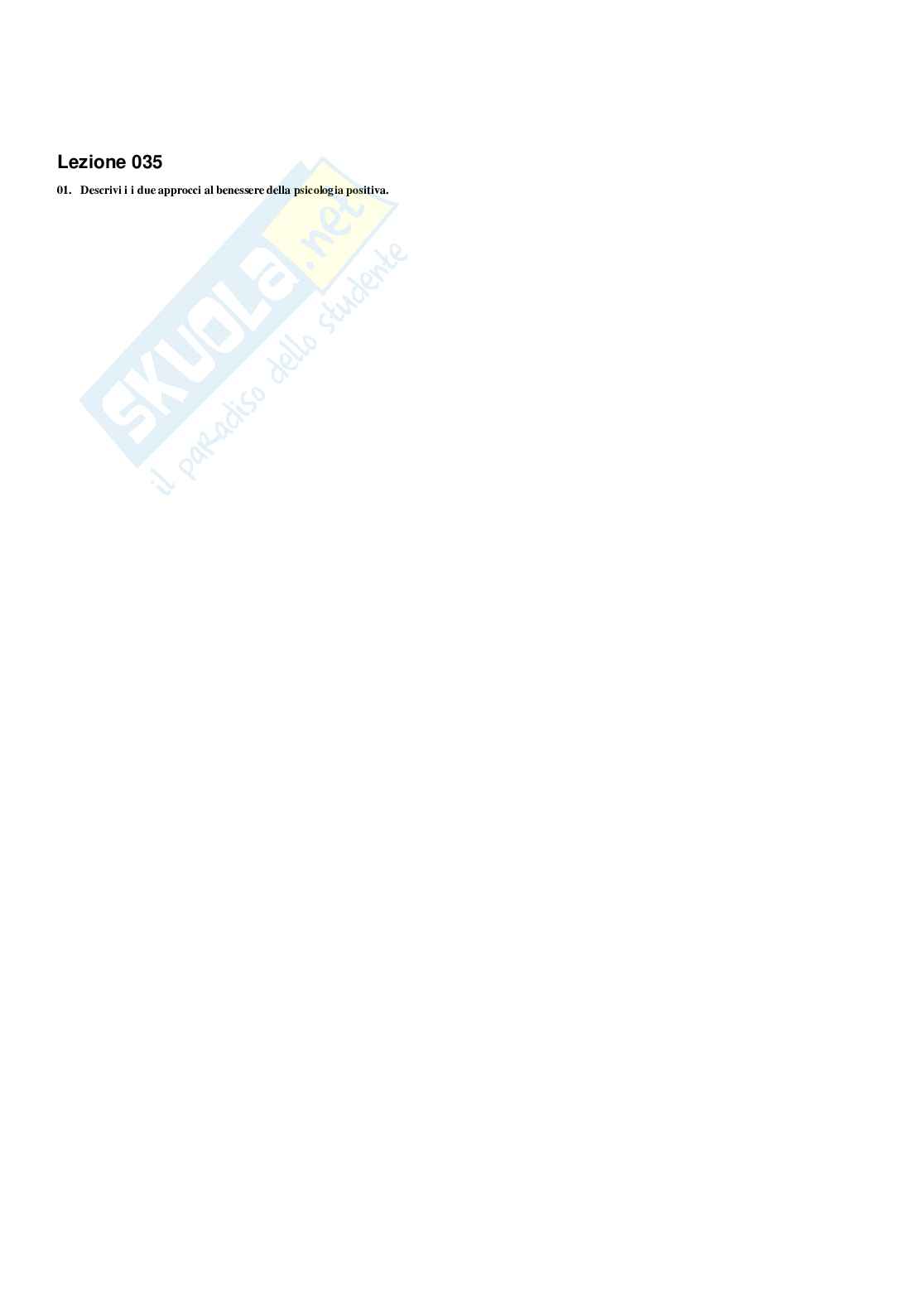 Paniere Psicologia della salute - Risposte multiple - aggiornato (2026) Pag. 36