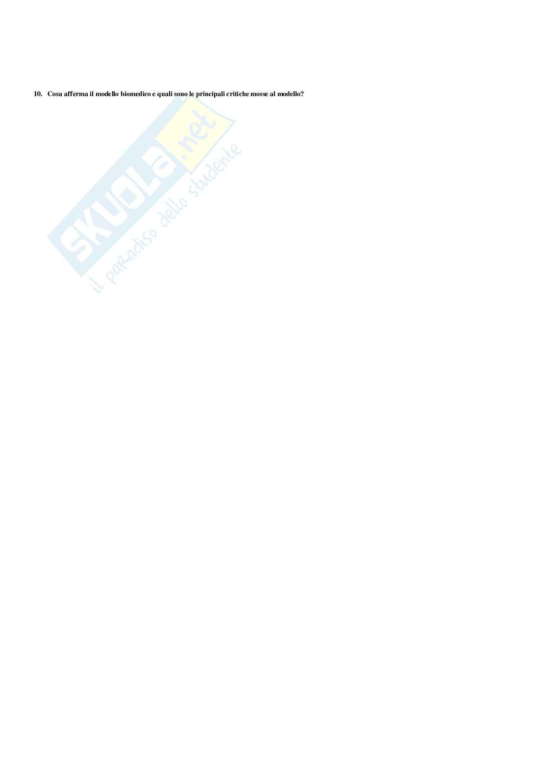Paniere Psicologia della salute - Risposte multiple - aggiornato (2026) Pag. 6
