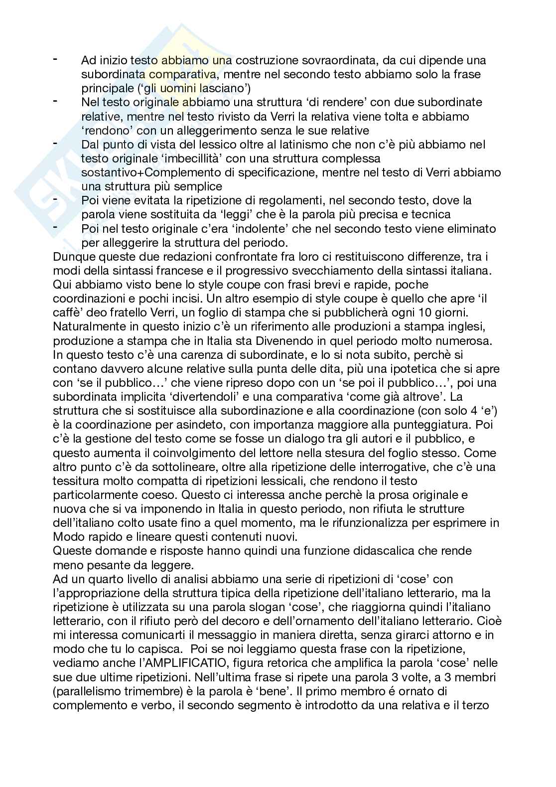 Appunti Storia della lingua italiana modulo 2 Pag. 31