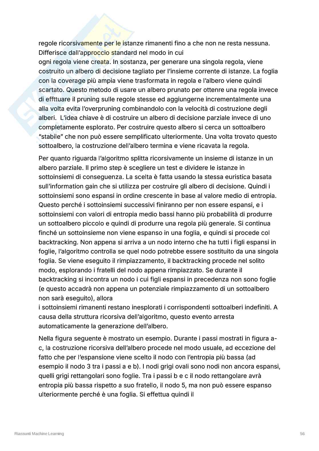 Alberi decisionali e regole di classificazione Pag. 11