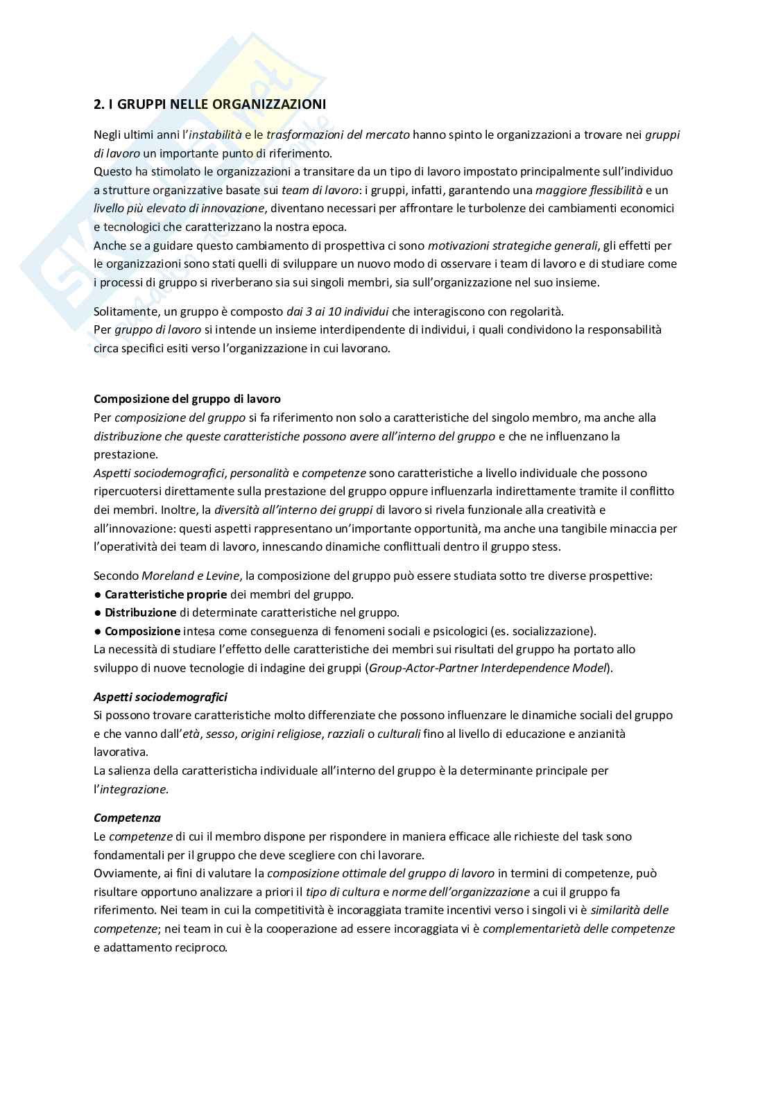Appunti Psicologia del lavoro Pag. 66