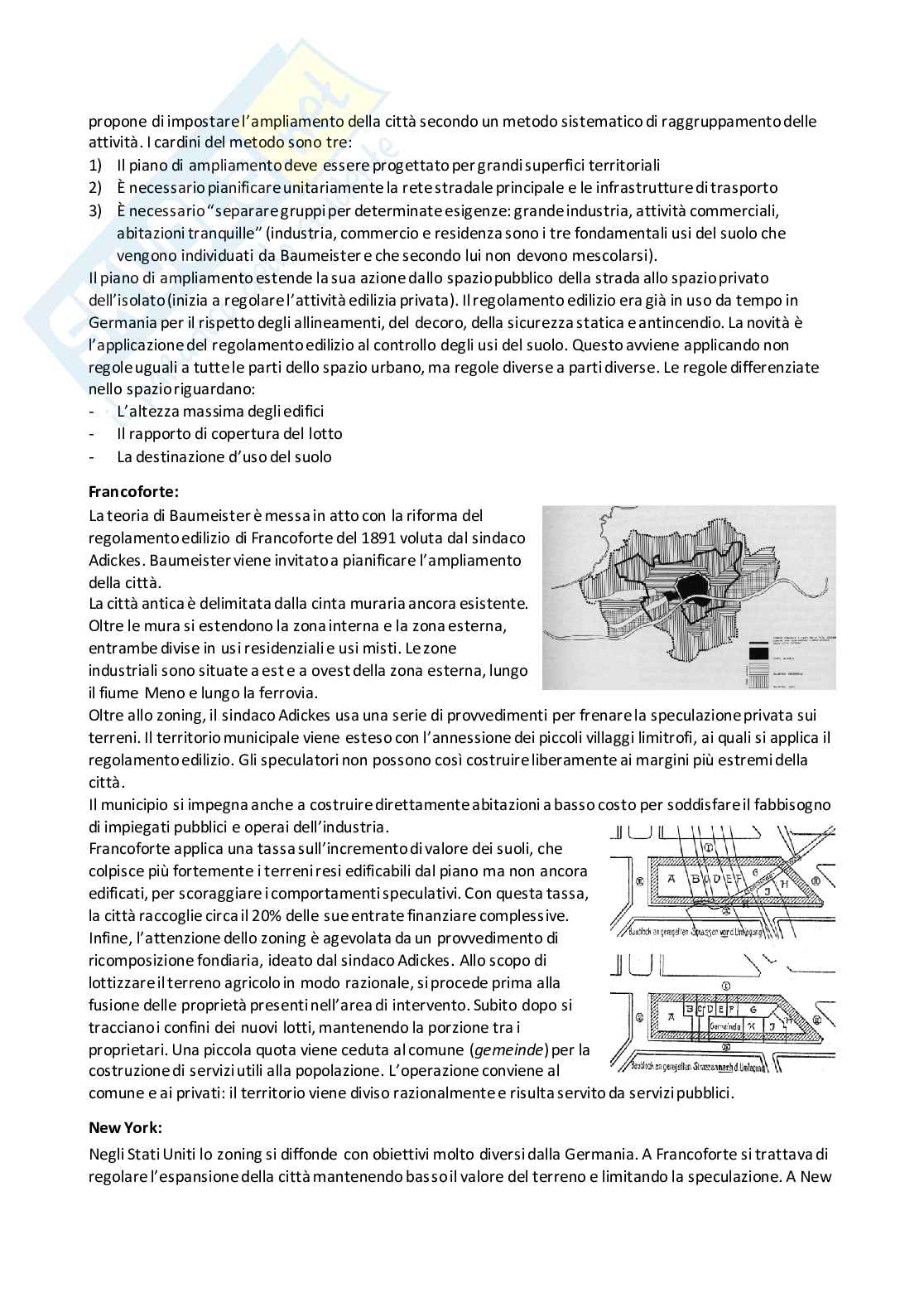 Appunti completi di Urbanistica Pag. 6