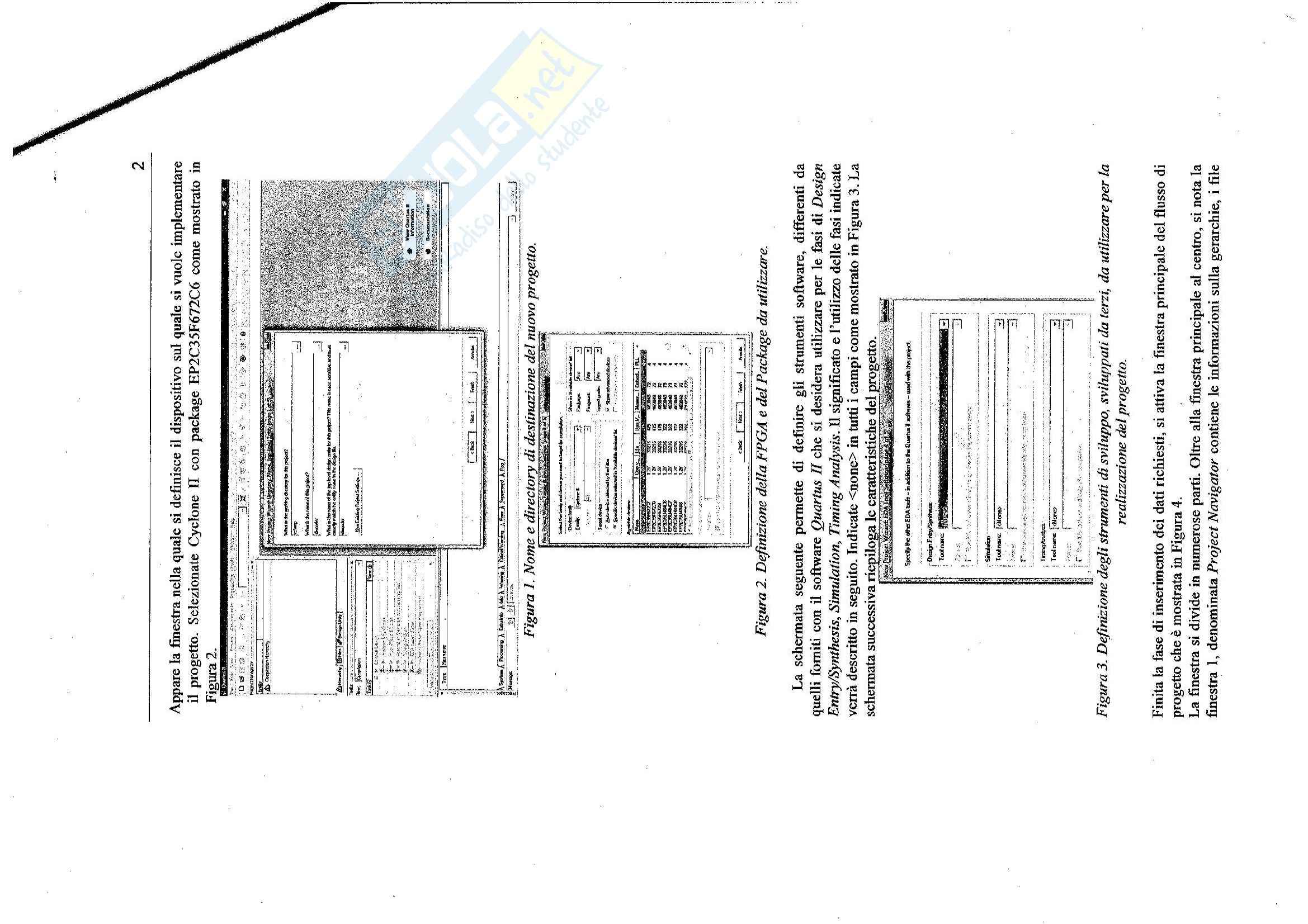 Sistemi elettronici programmabili - L'ambiente di sviluppo altera quartusII 9.1 SP1 per il progetto di SEP Pag. 2