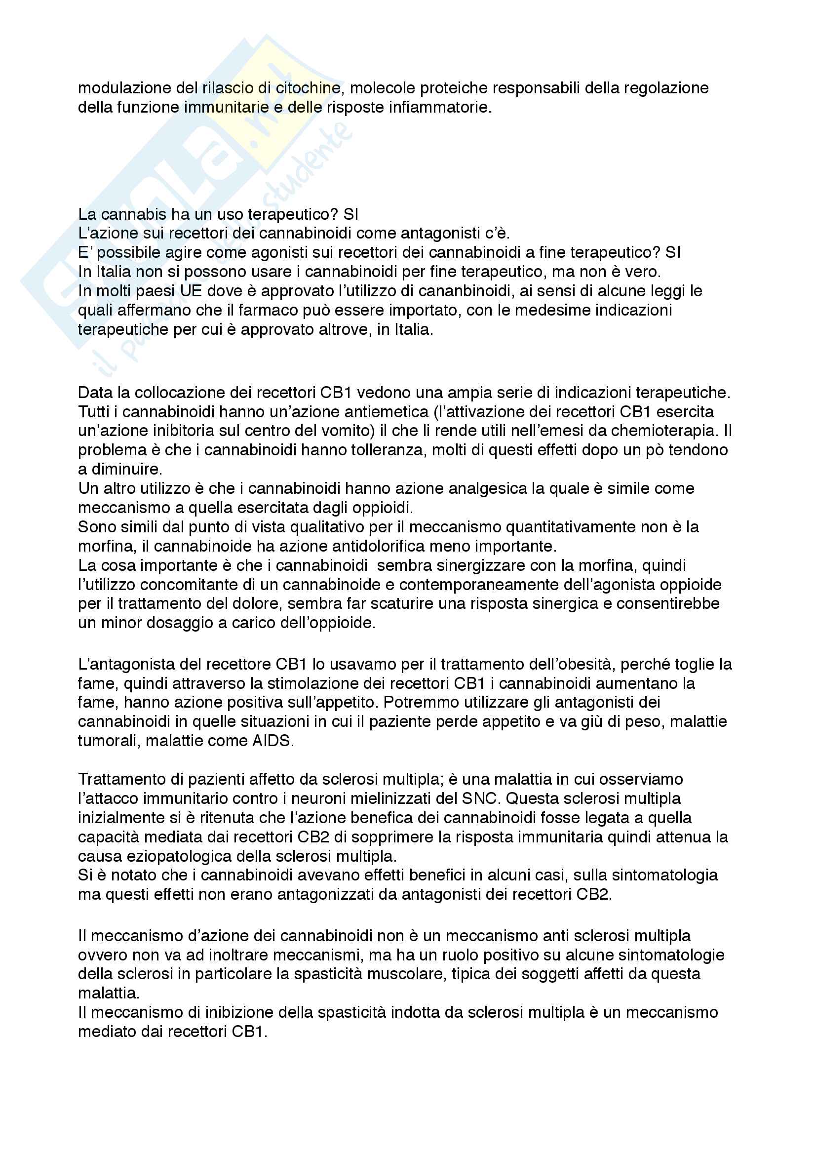 Dipendenze patologiche e farmacologia delle sostanze d'abuso Pag. 31