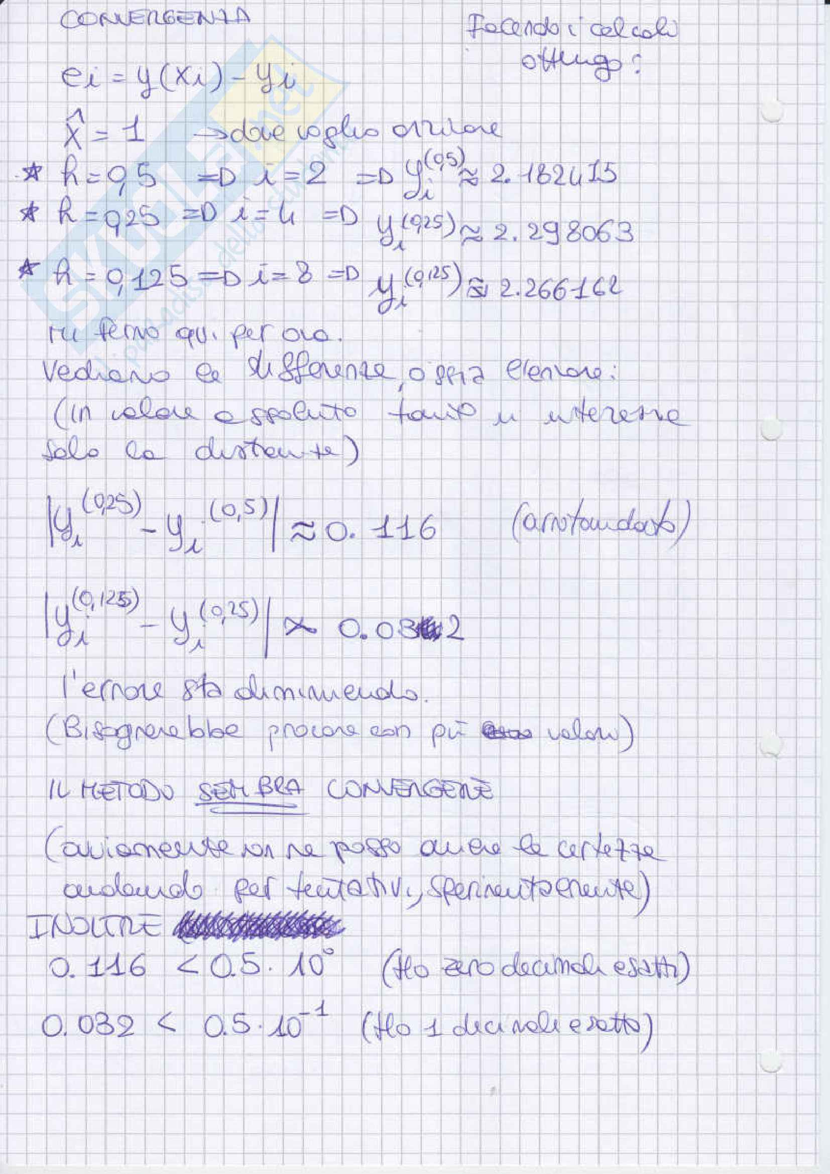 Calcolo numerico - appunti Pag. 21