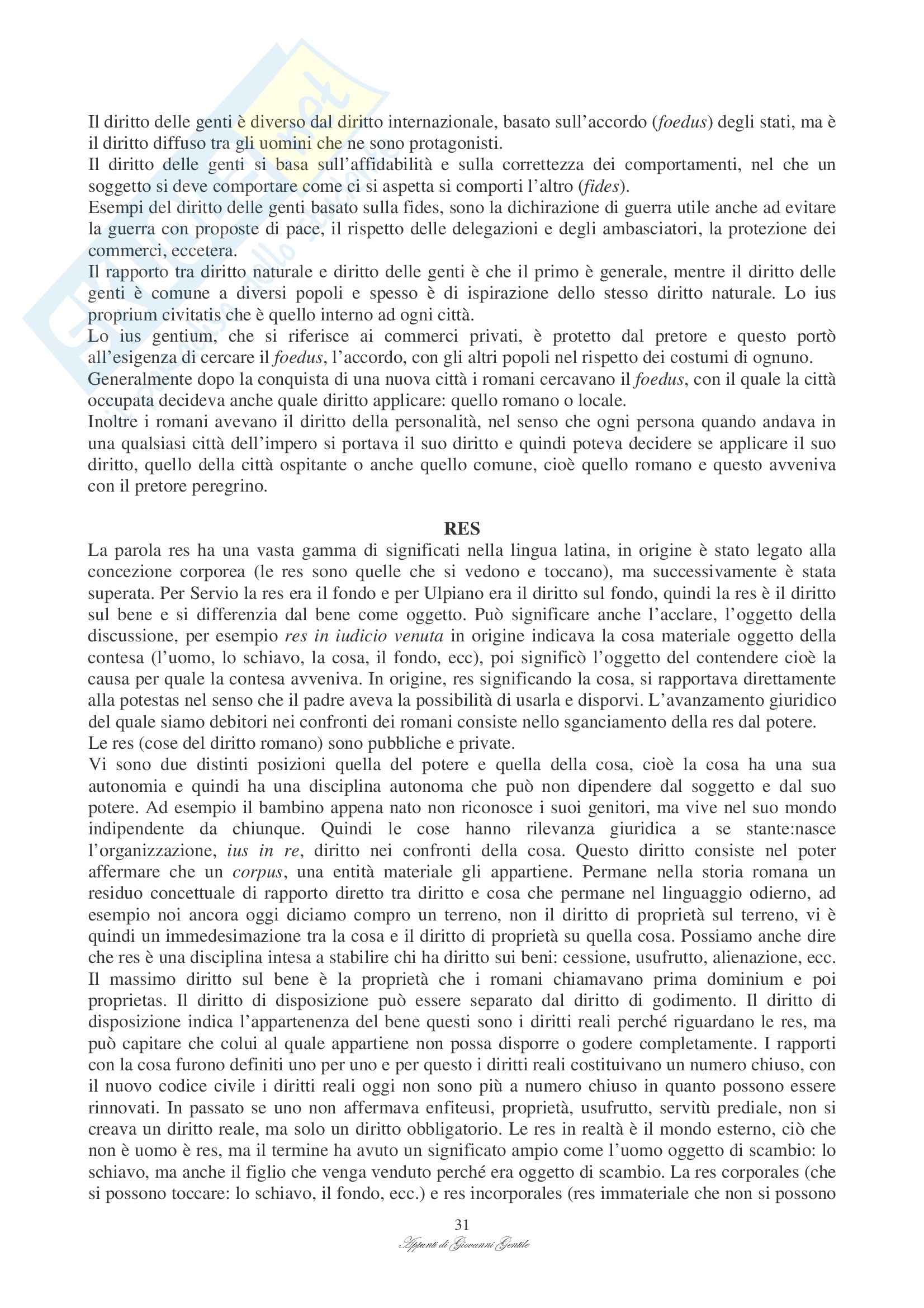 Istituzioni di diritto romano - Appunti Pag. 31
