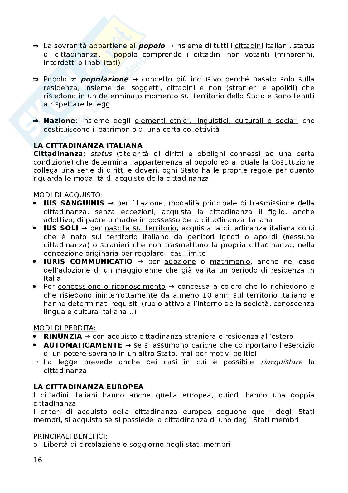 Istituzioni di diritto pubblico - 1° parziale Pag. 16