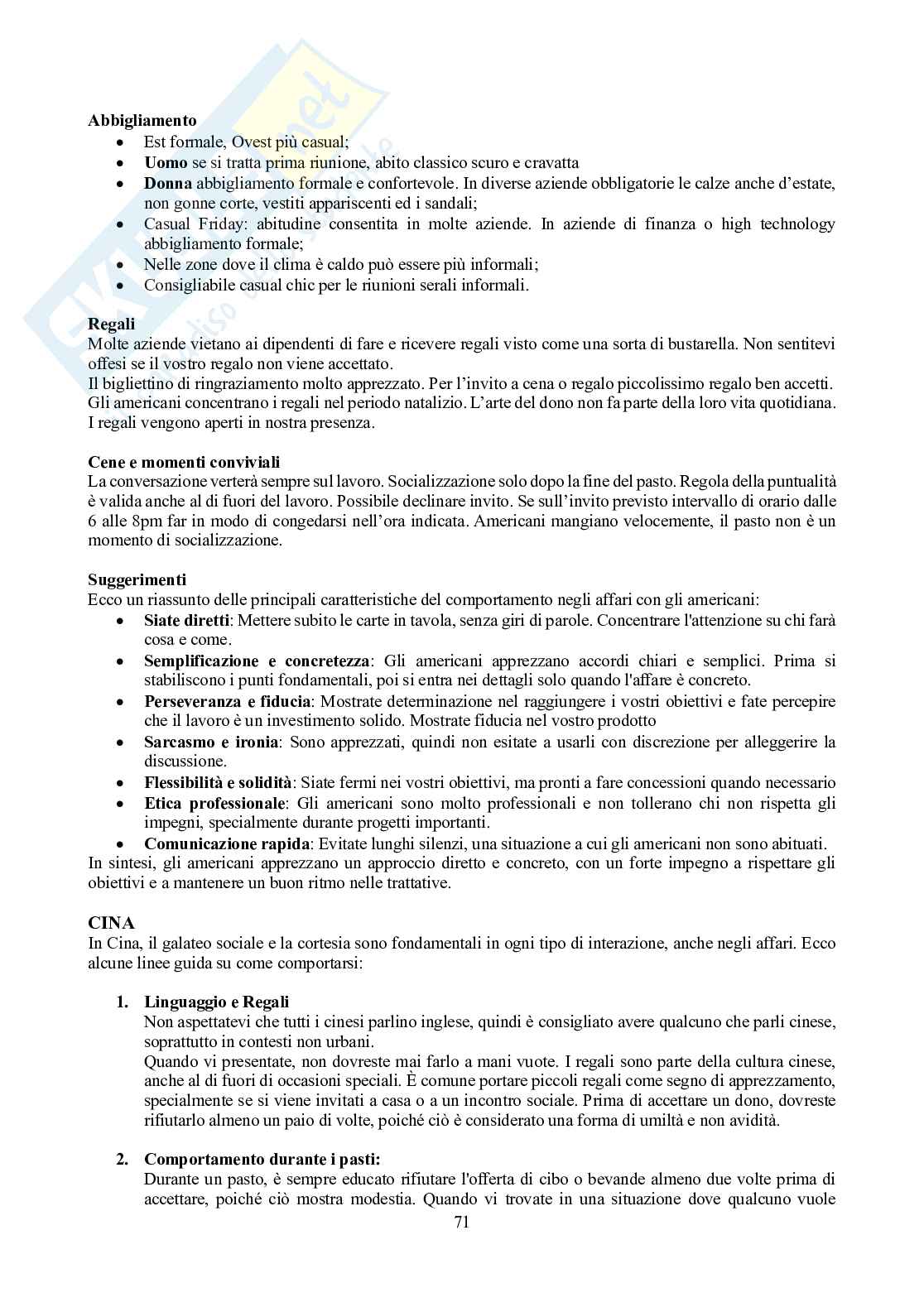 Appunti di Marketing e mercati internazionali Pag. 71