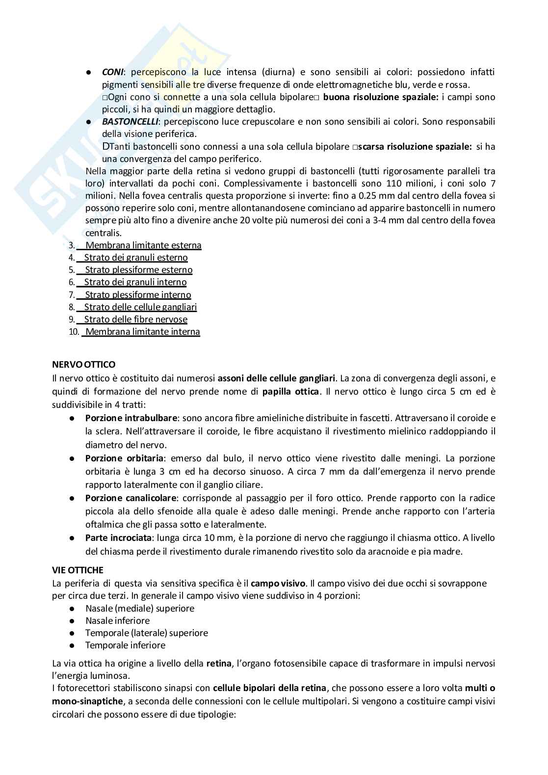 Sistema nervoso periferico Pag. 46