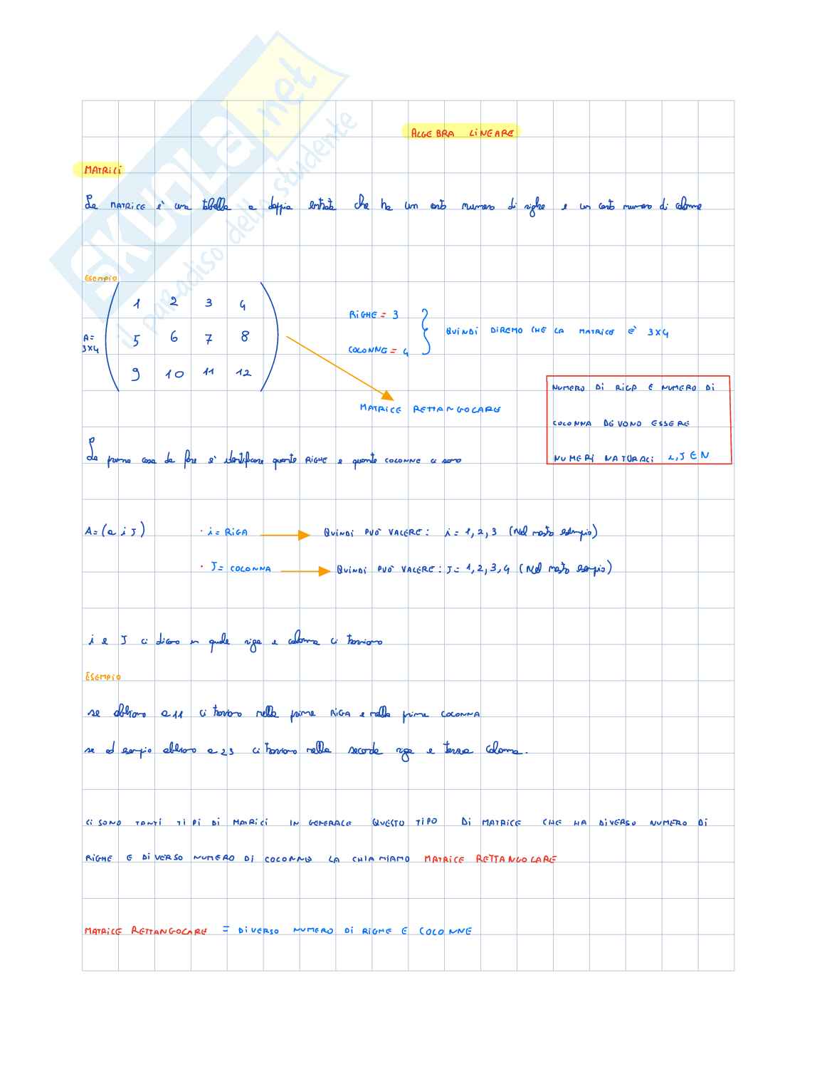 Matrici, prima parte Pag. 1