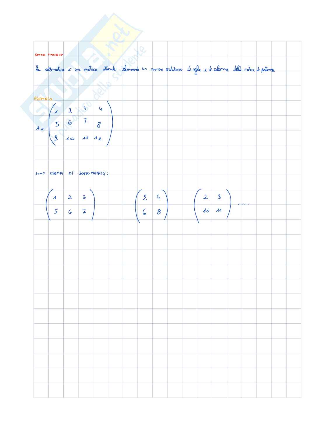 Matrici, prima parte Pag. 21