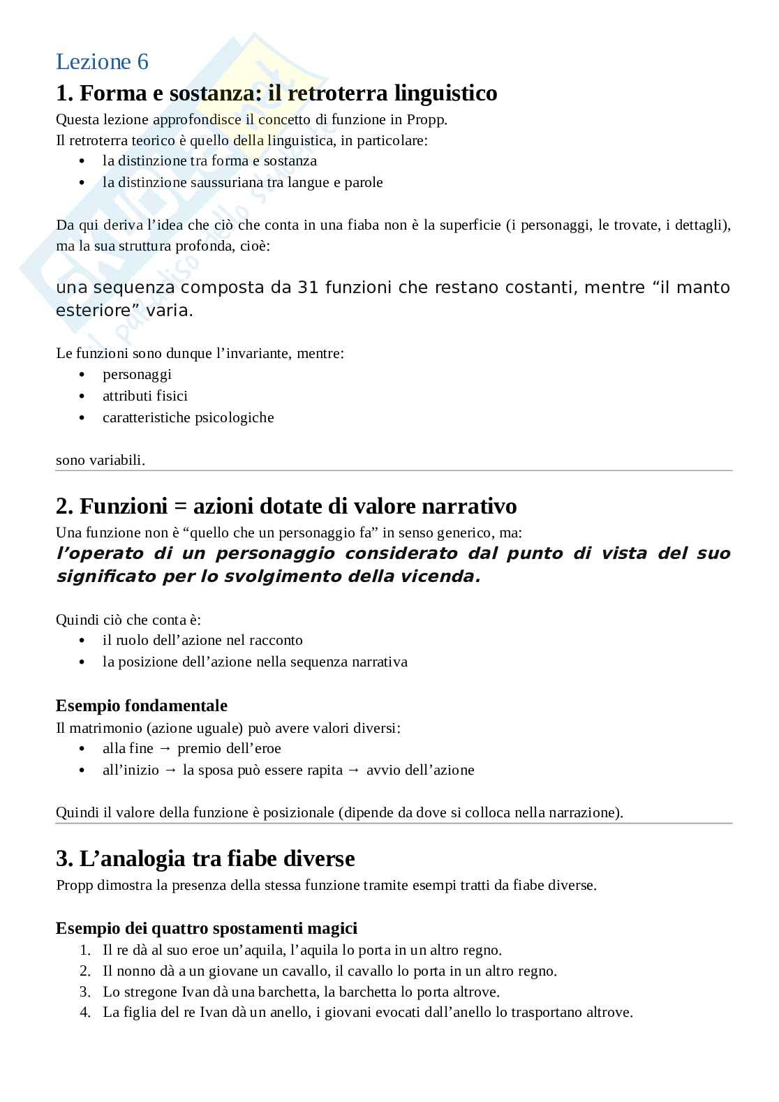 Appunti Metodologie di analisi del testo Pag. 11