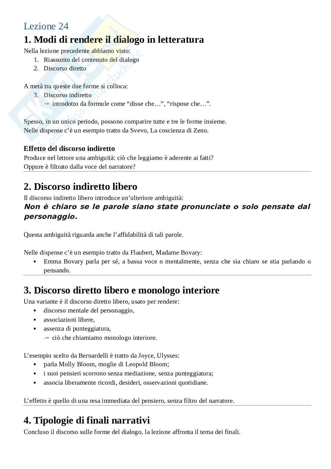 Appunti Metodologie di analisi del testo Pag. 46