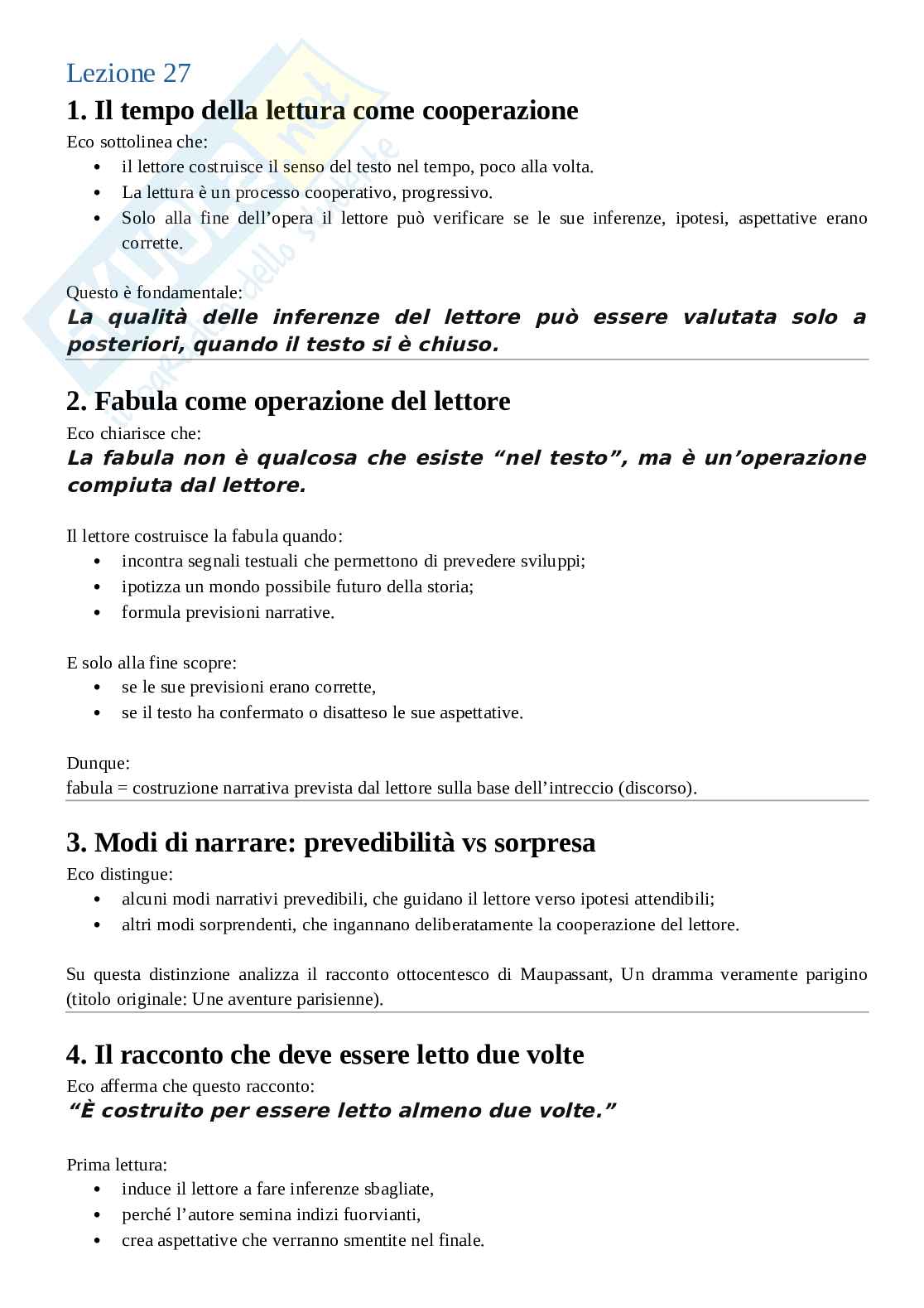 Appunti Metodologie di analisi del testo Pag. 51