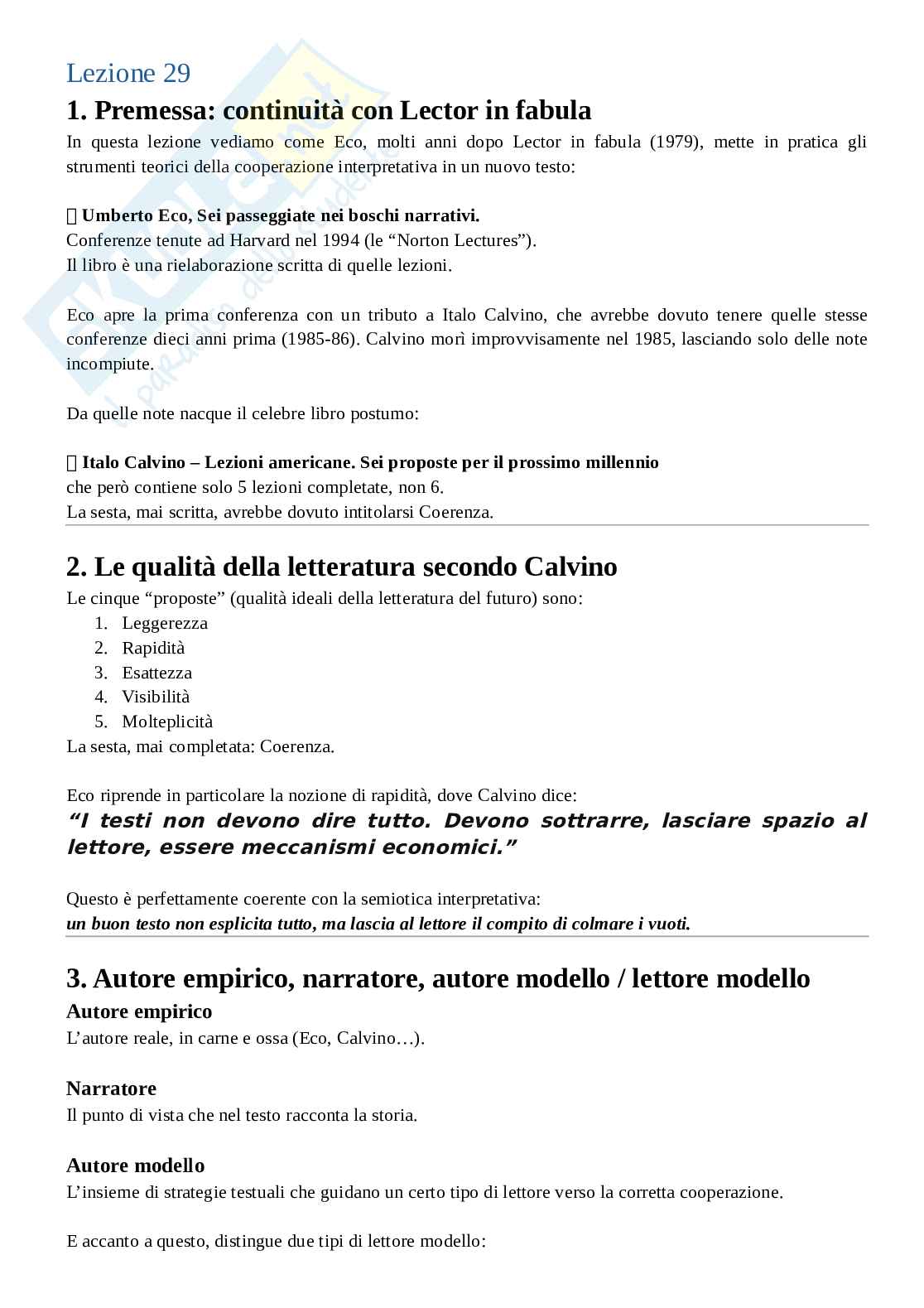 Appunti Metodologie di analisi del testo Pag. 56