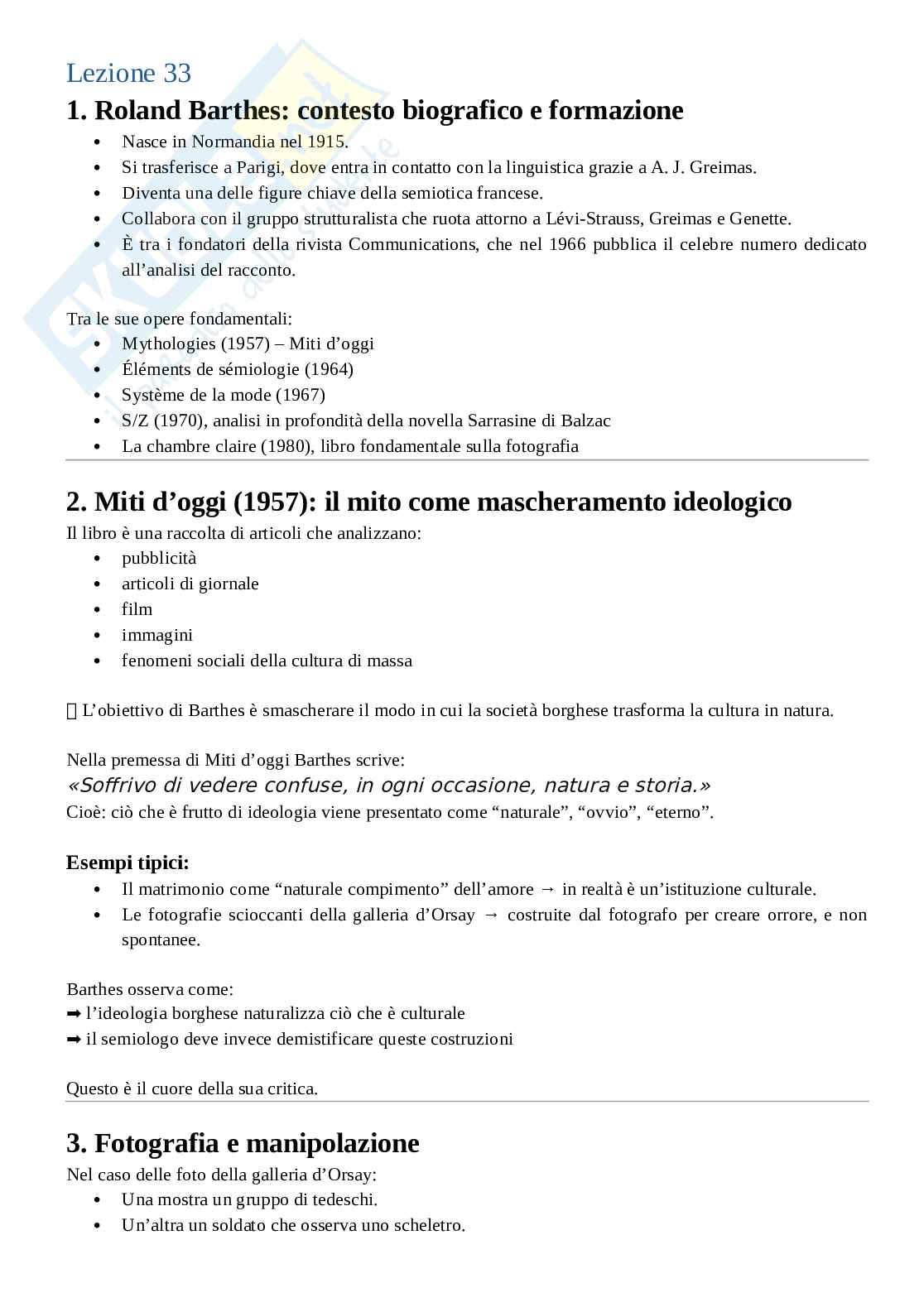 Appunti Metodologie di analisi del testo Pag. 61