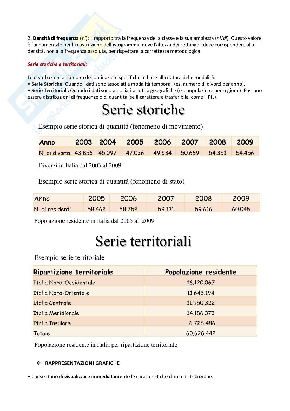 Appunti di Statistica I   Pag. 11