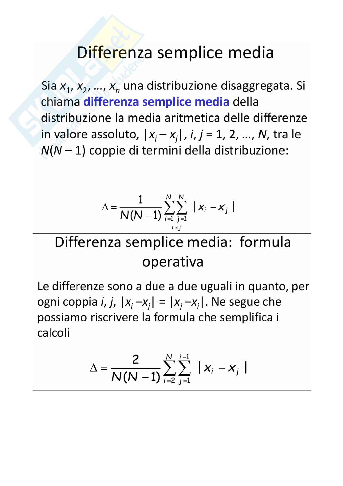 Appunti di Statistica I   Pag. 41